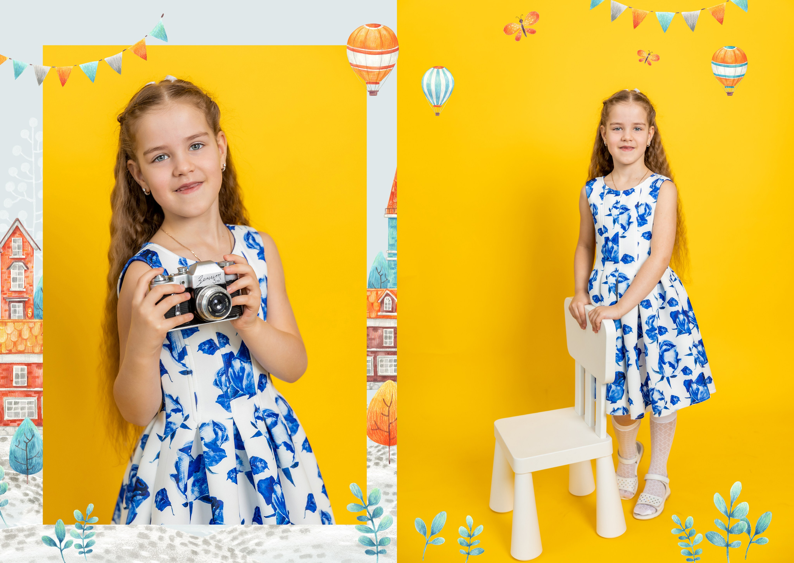 Альбом 4 разворота (8 стр.). Фотограф Радужный ХМАО, Школьный фотограф, семейный фотограф, выпускной альбом