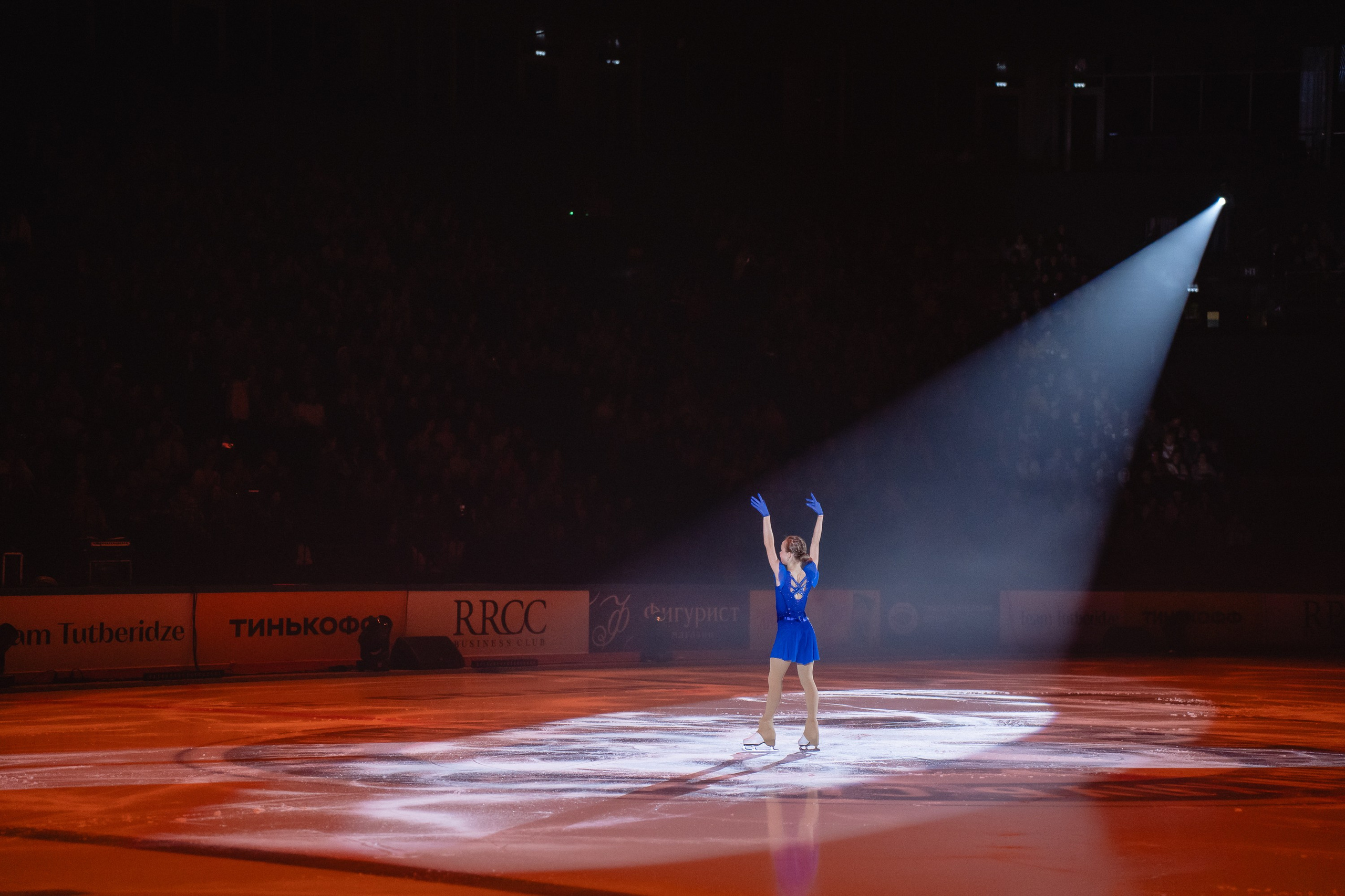 Шоу «Чемпионы на льду» в Новосибирске. Воробьева Ксения — Спортивный и танцевальный фотограф Новосибирск