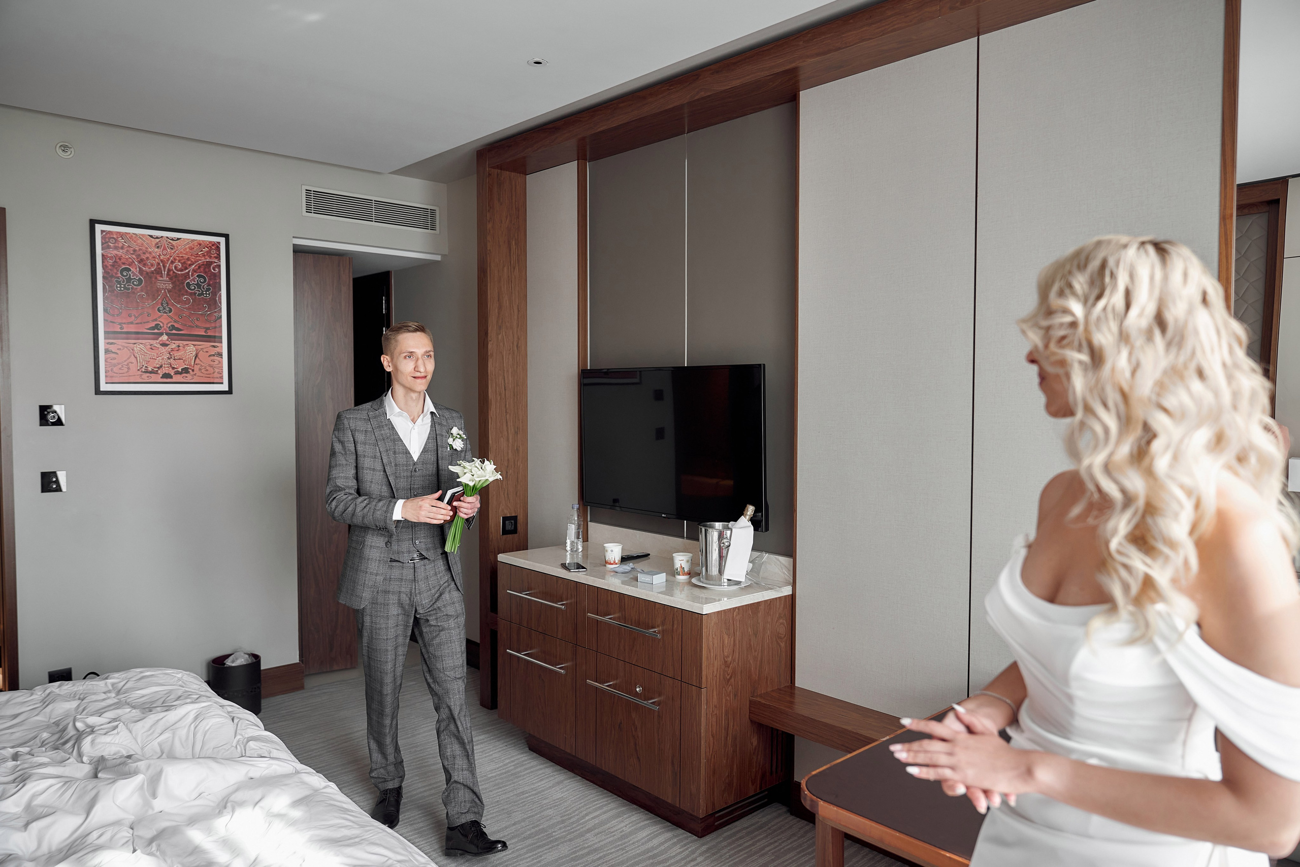 Свадебняа Фотосессия Николая и Анастасии в Кусково