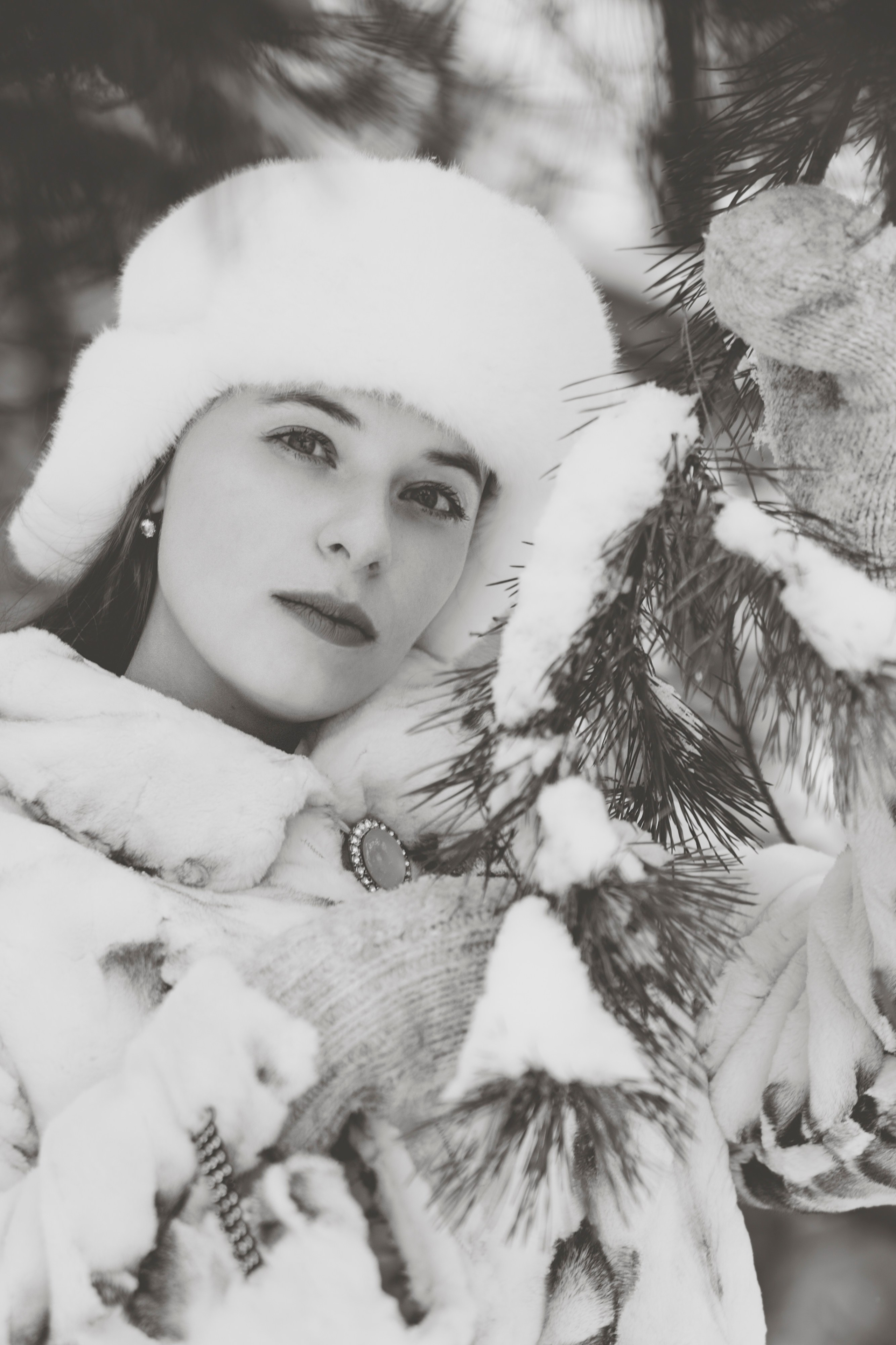 Зимняя фотосессия. Натали Ридель