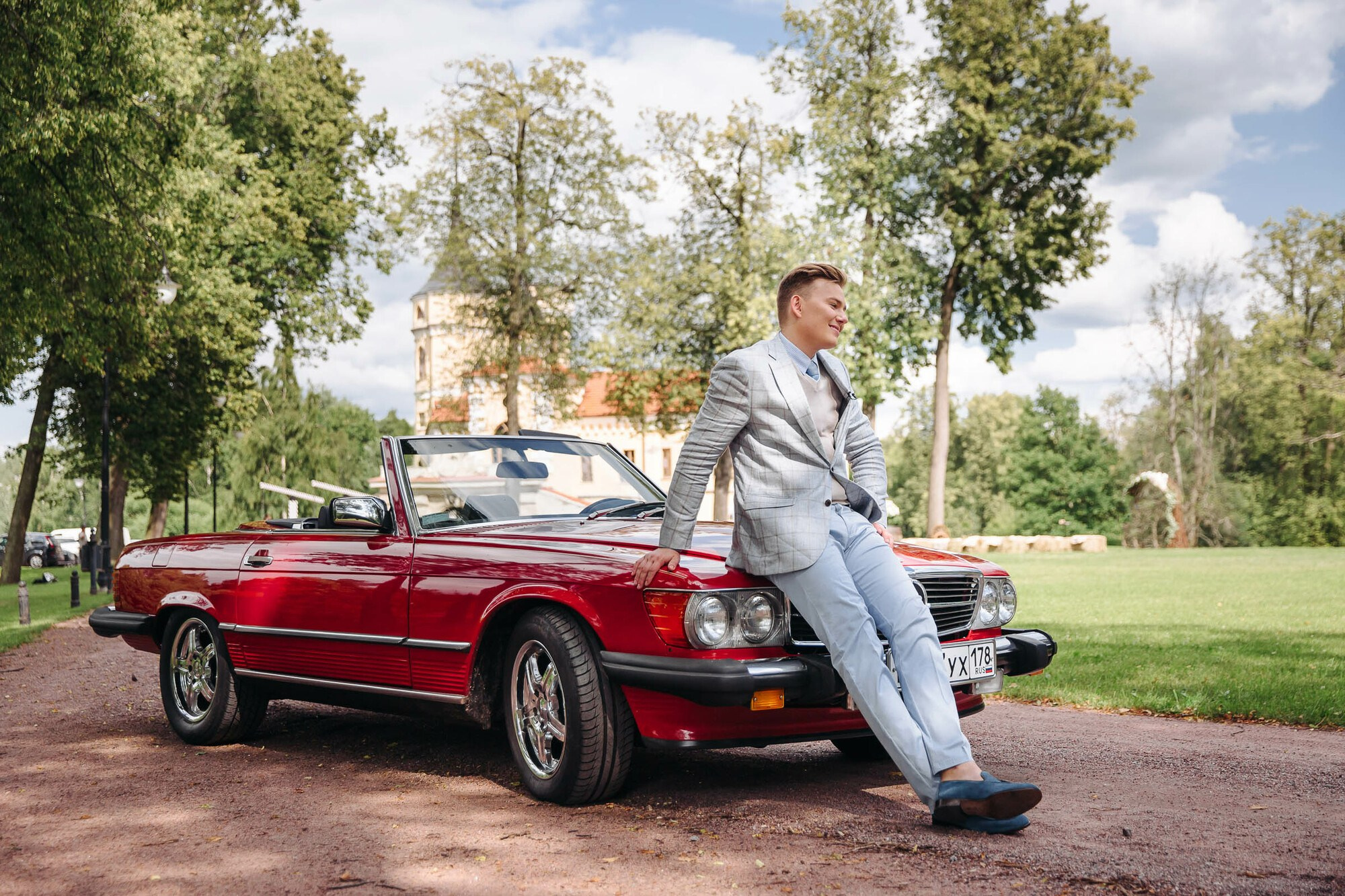 Стильная свадьба в крепости БИП. Свадебный фотограф в Санкт-Петербурге и Москве Андрей Нестеров