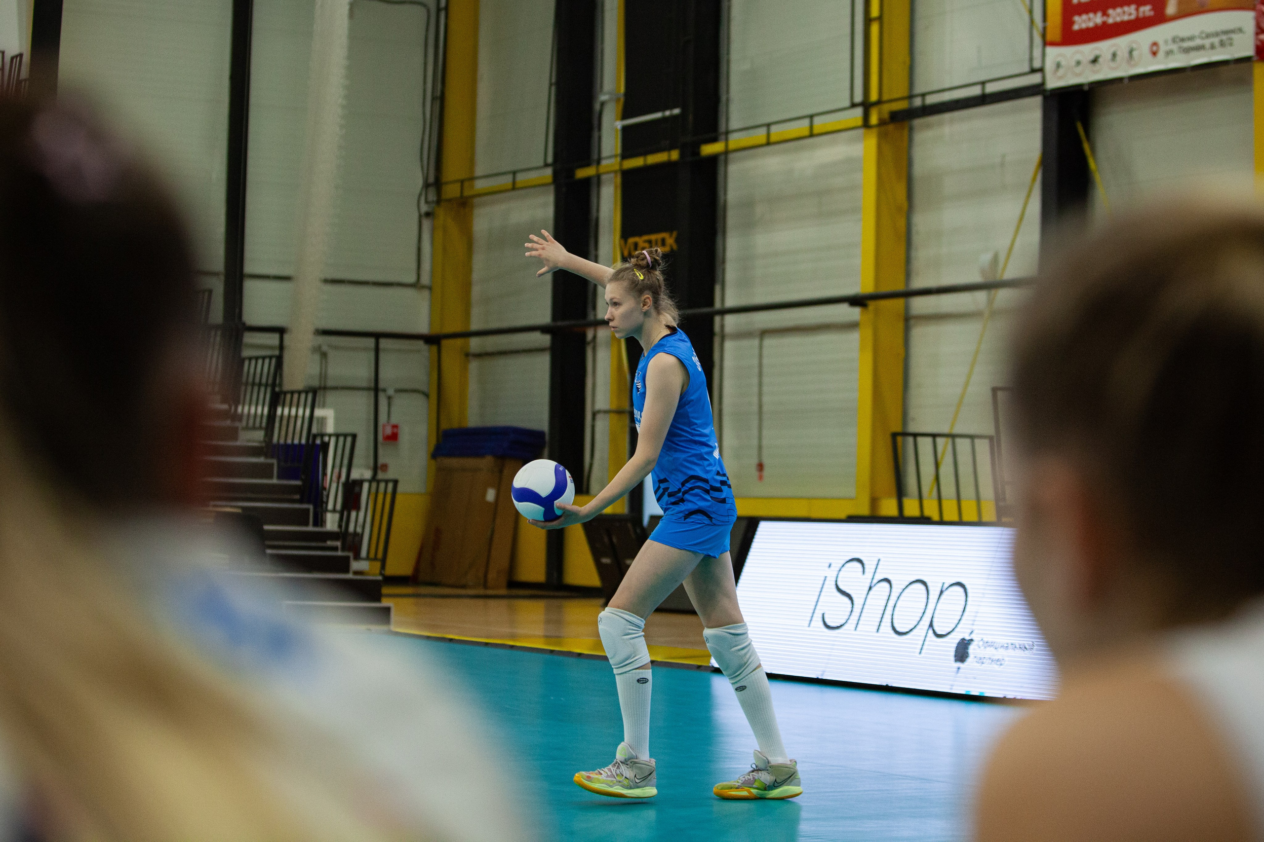 Один день из тура чемпионата России по волейболу. Кутузов Евгений Фотограф в Южно-Сахалинске