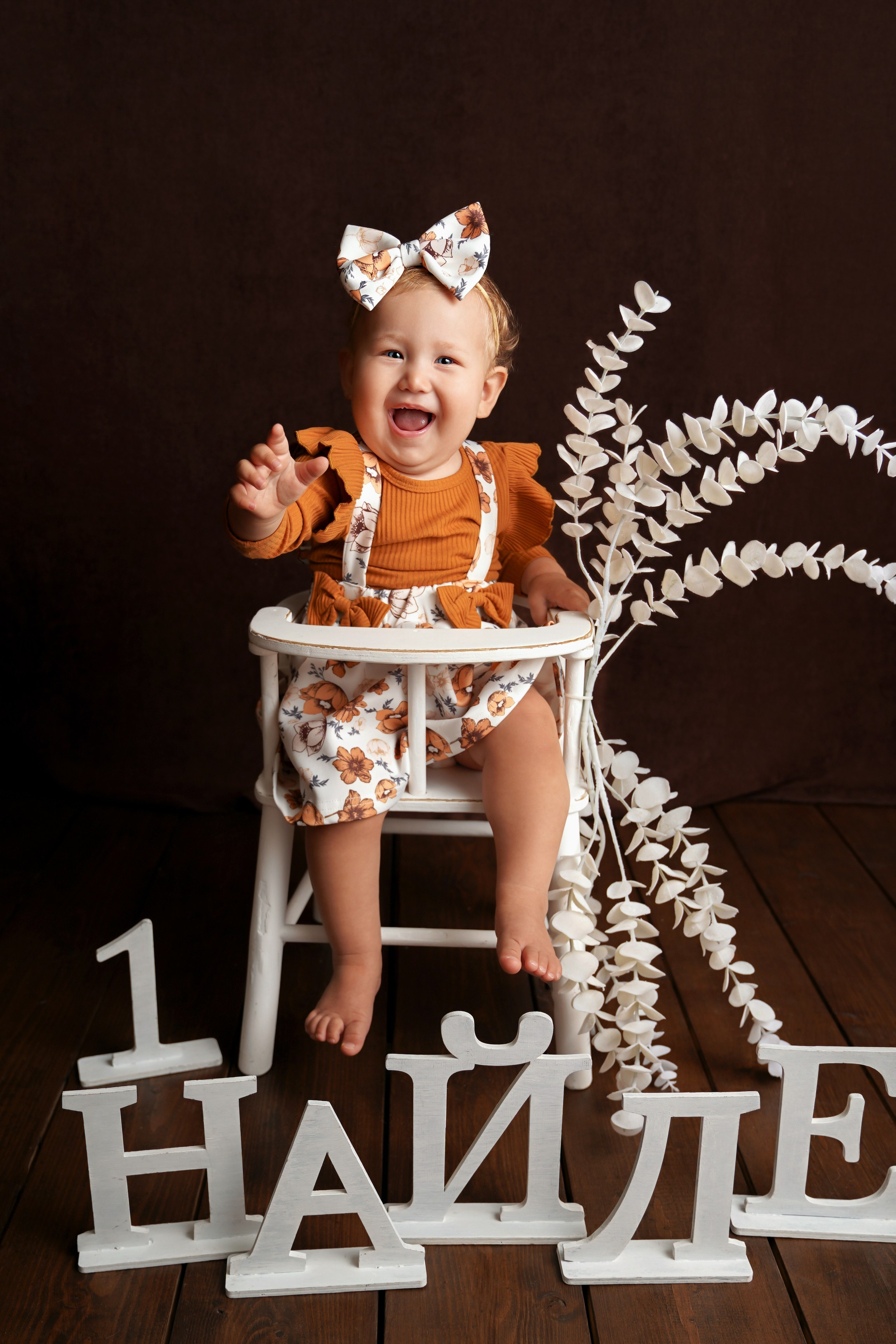 Фотосессия ГОДОВАСИЕ. Фотограф новорожденных, детей до года и беременных в Симферополе