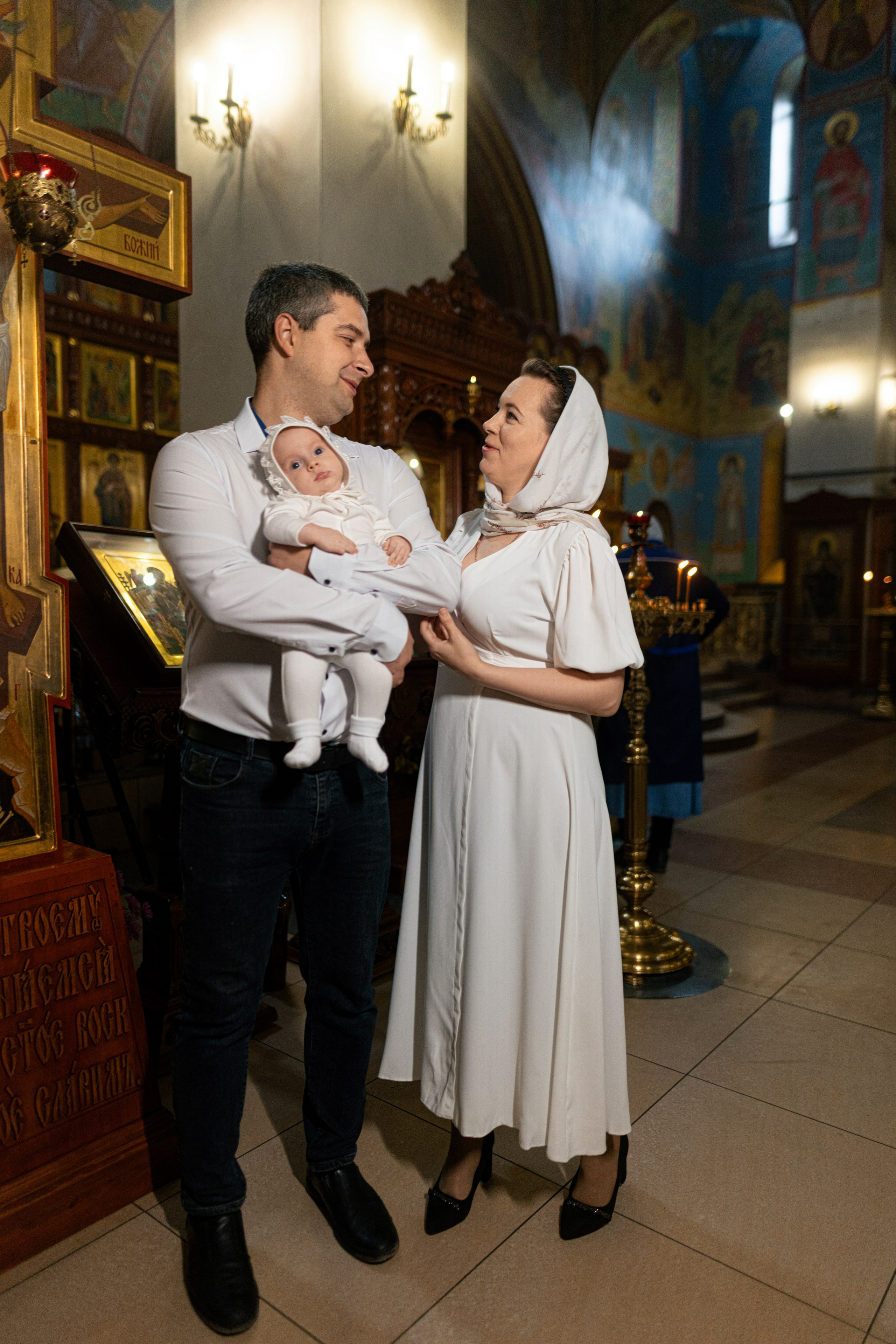 Крещение Алины. Дмитрий Шульгин, портретный фотограф в Воронеже