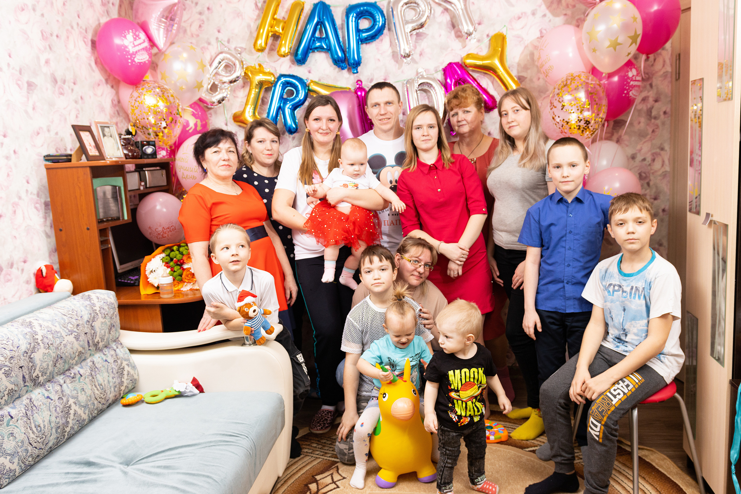 1 день рождения Анны