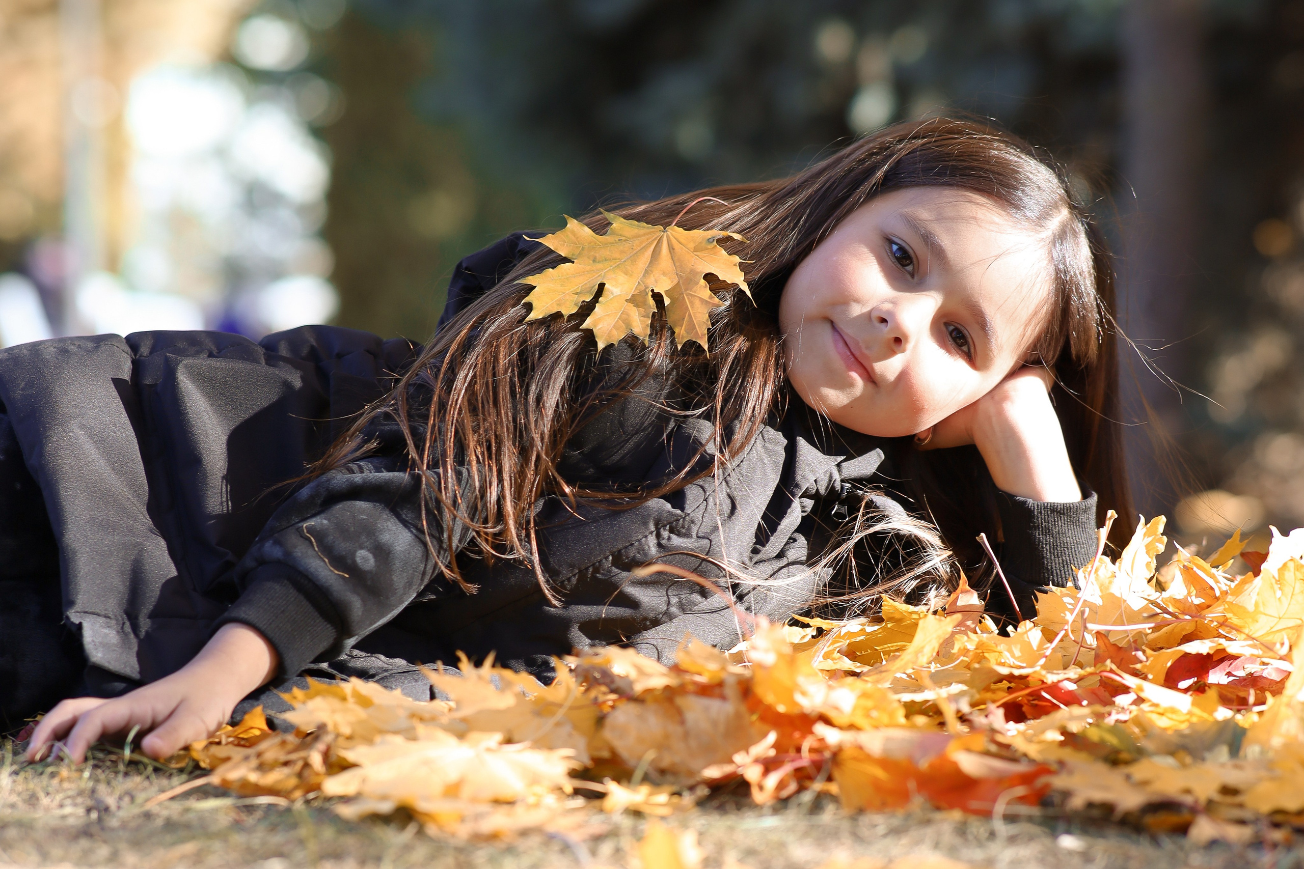 Осенняя история семьи Сунгатуллиных. Семейный фотограф в Казани Римма Гатауллина