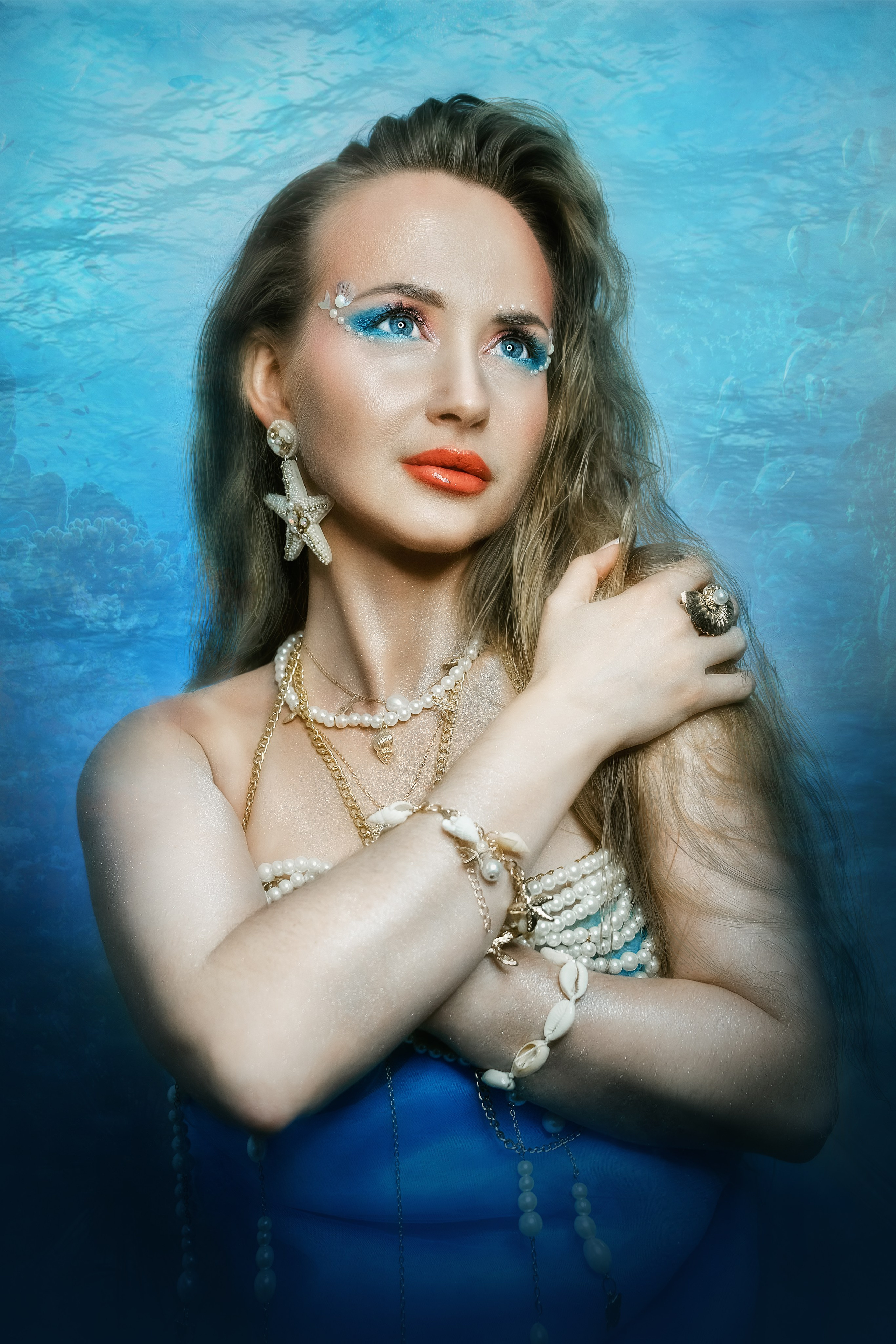 Макияж. Фотограф Надежда Сухомлина