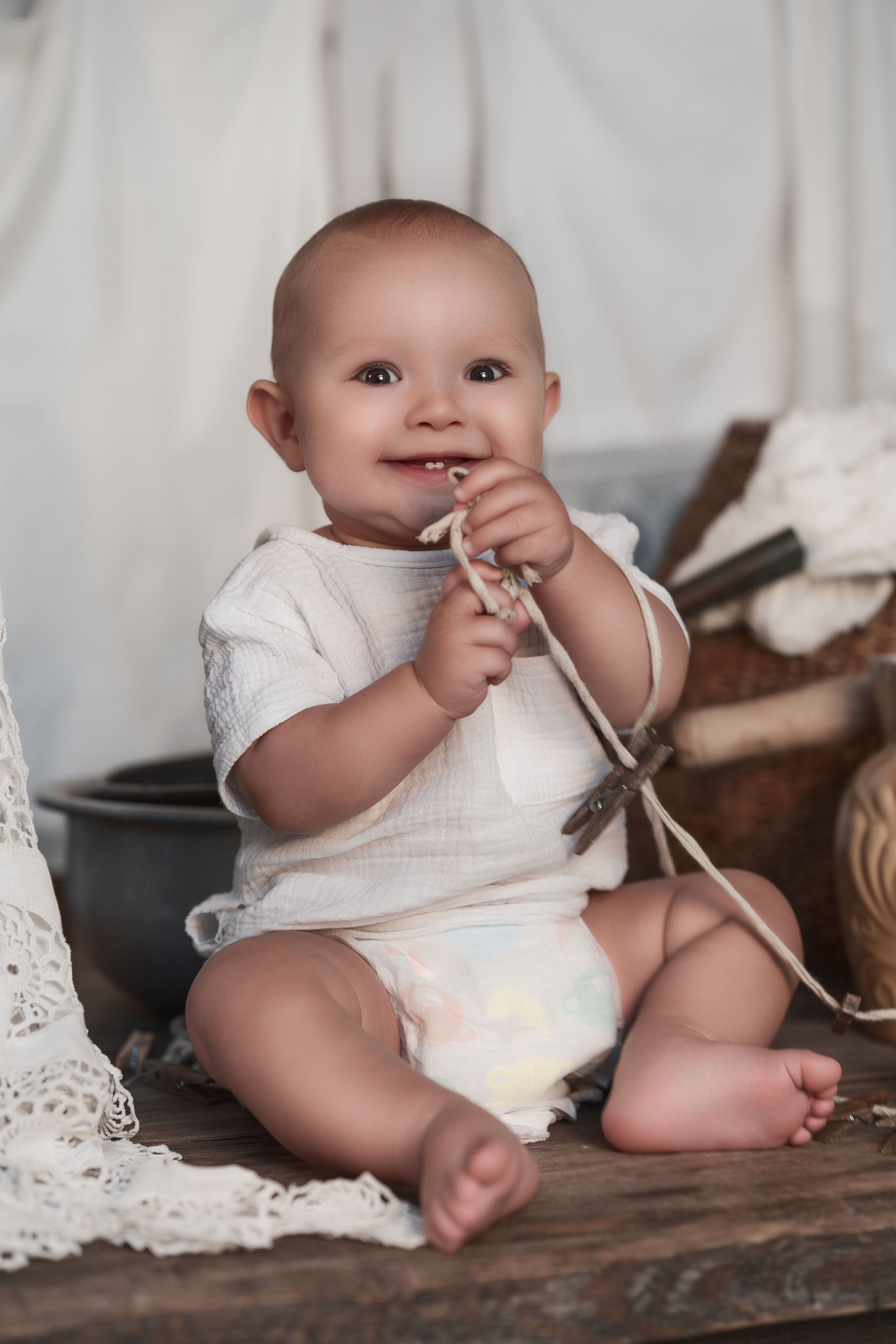 Фотосессия Галины с маленьким сыном в исторической декорации. Фотограф в Москве Александр Кутявин