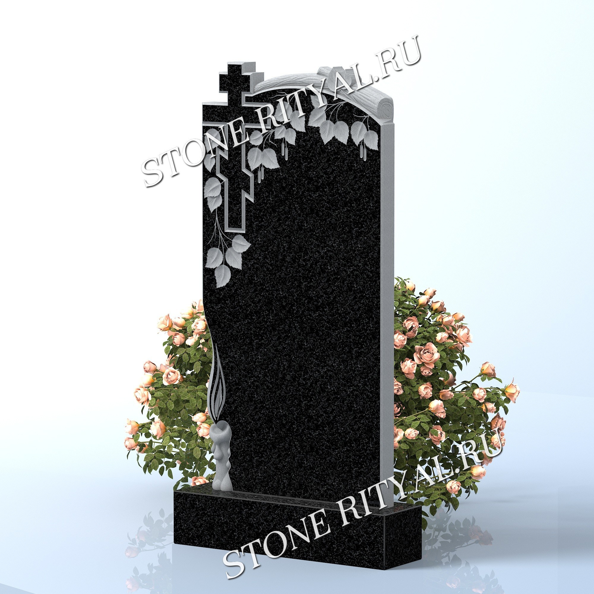 Вертикальные памятники фигурные. Изготовление и установка памятников в Москве и МО