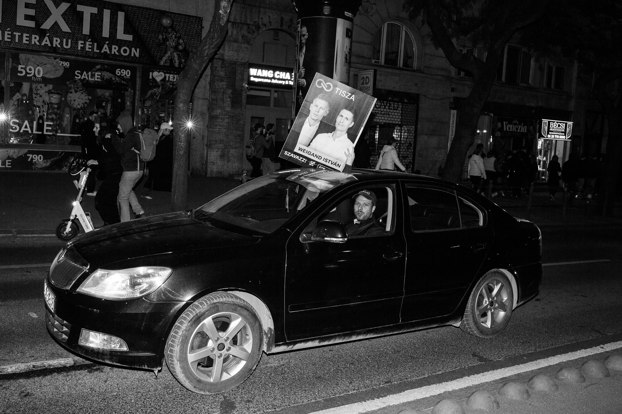 TISZA Victory Night, Hungary 2026. Photographer in Budapest — Yura Knyazev