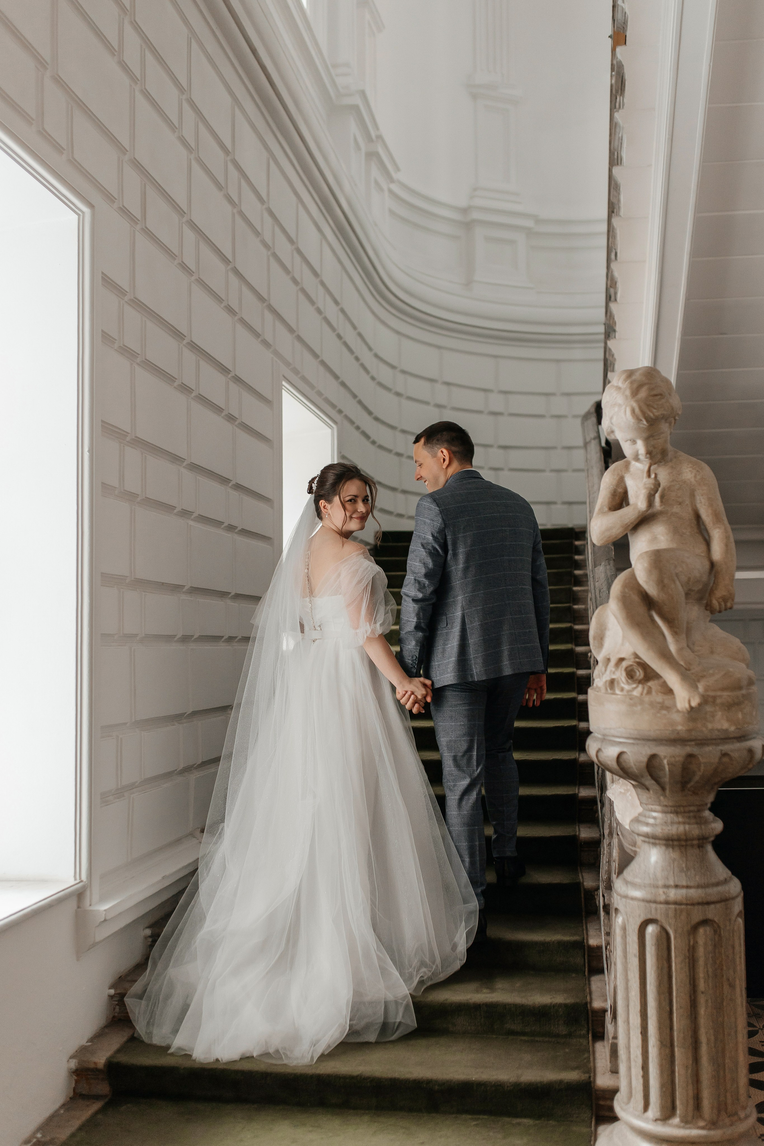 свадебная фотосессия в особняке спиридонова