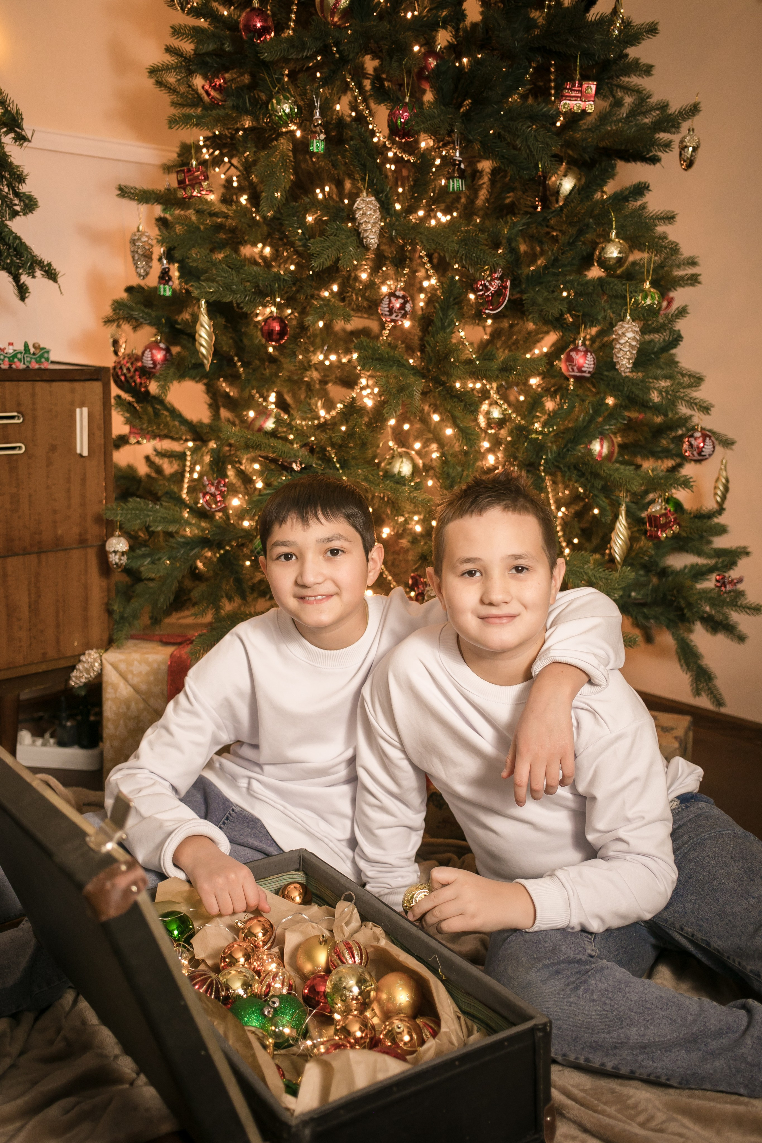 Фотодача новый год 2025-2026. Семейный фотограф в Москве Домодедово Московцева Алина