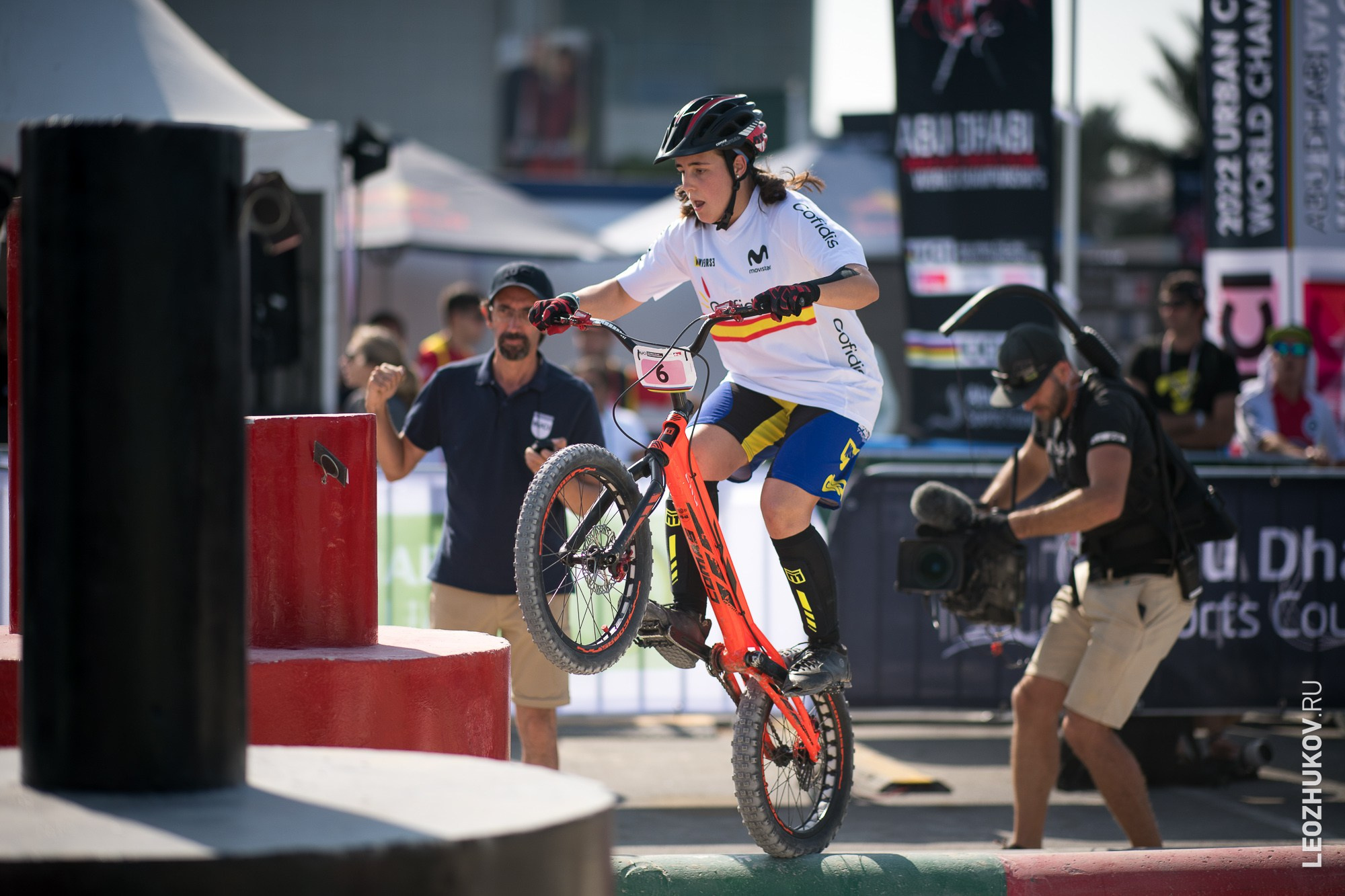 UCI Trials World Championships 2022. Sports photographer Leonid Zhukov