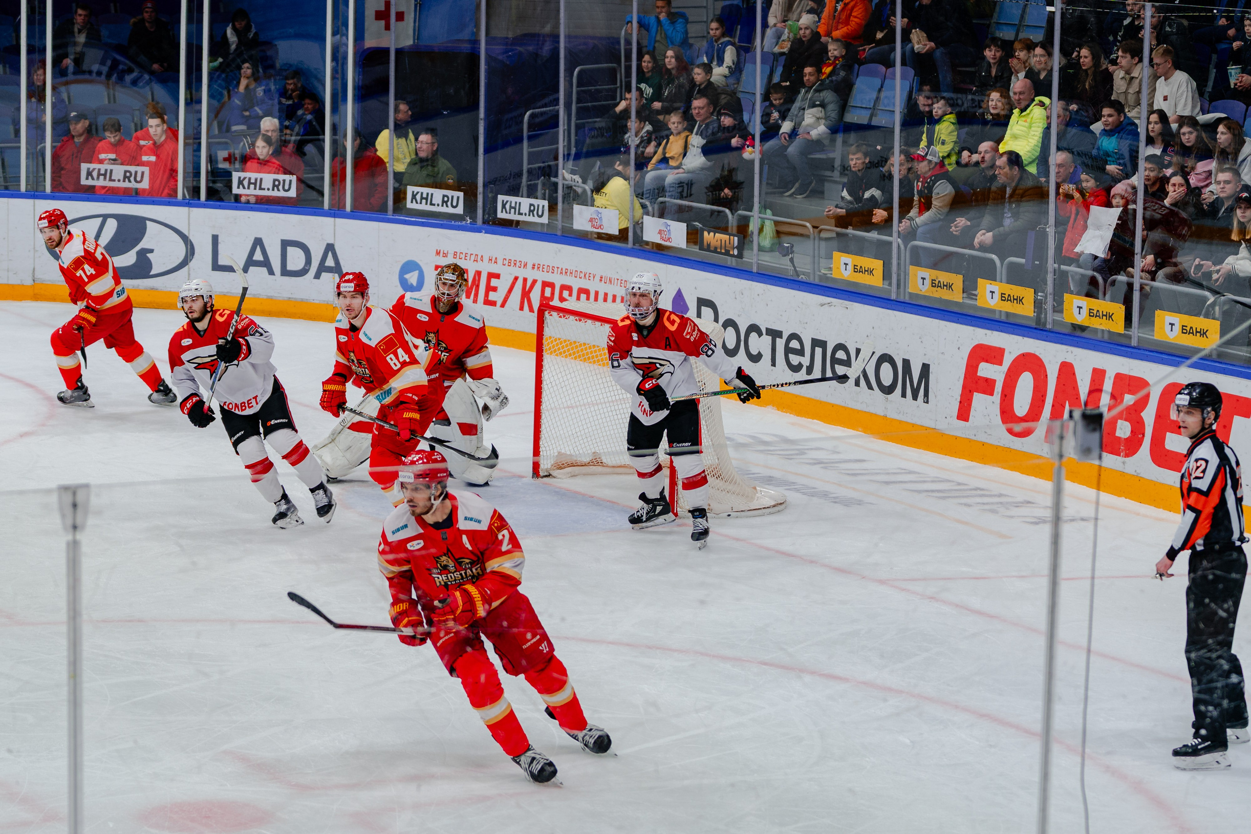 КХЛ КУНЬЛУНЬ РС — АВАНГАРД 22 МАРТА 2025. Репортажный фотограф в Москве Измалков Артем