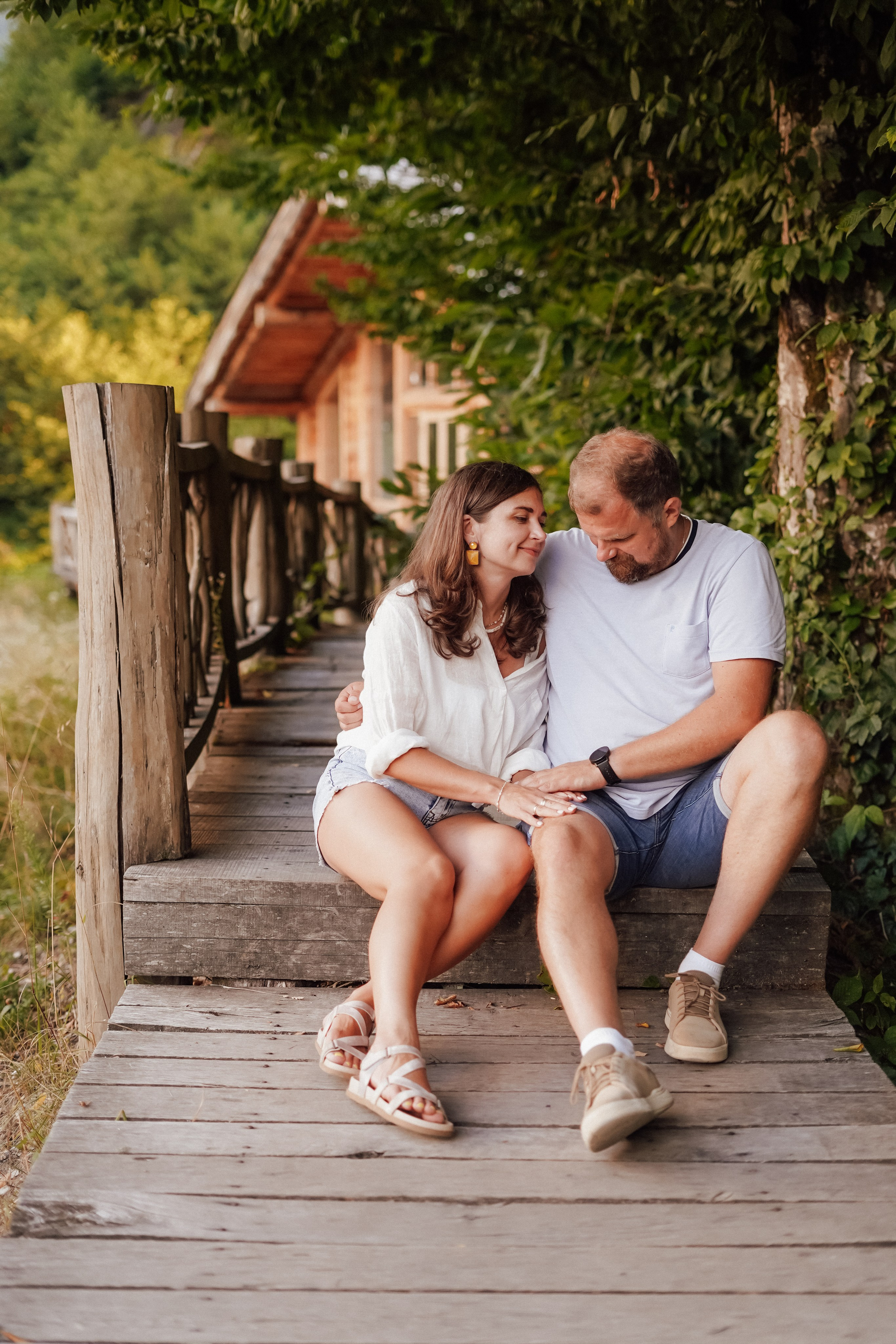 Алексей и Екатерина в горах Красной Поляны. Фотограф в Сочи и Абхазии | Фототуры | September Air