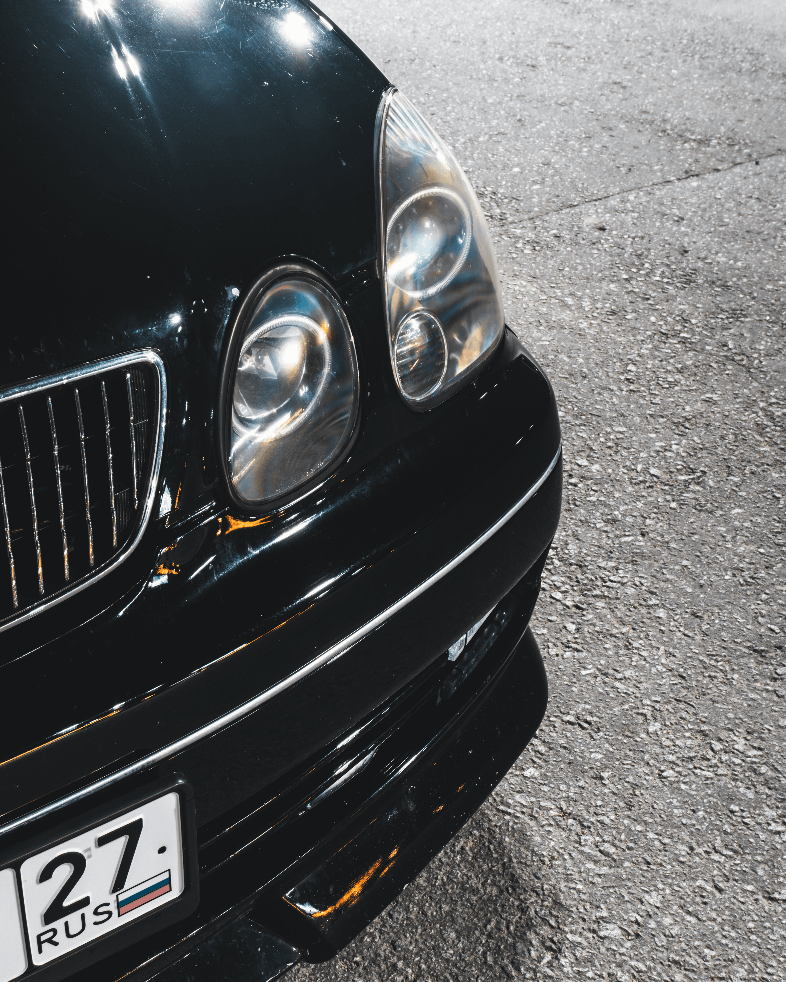 Toyota Aristo: в огнях Хабаровска