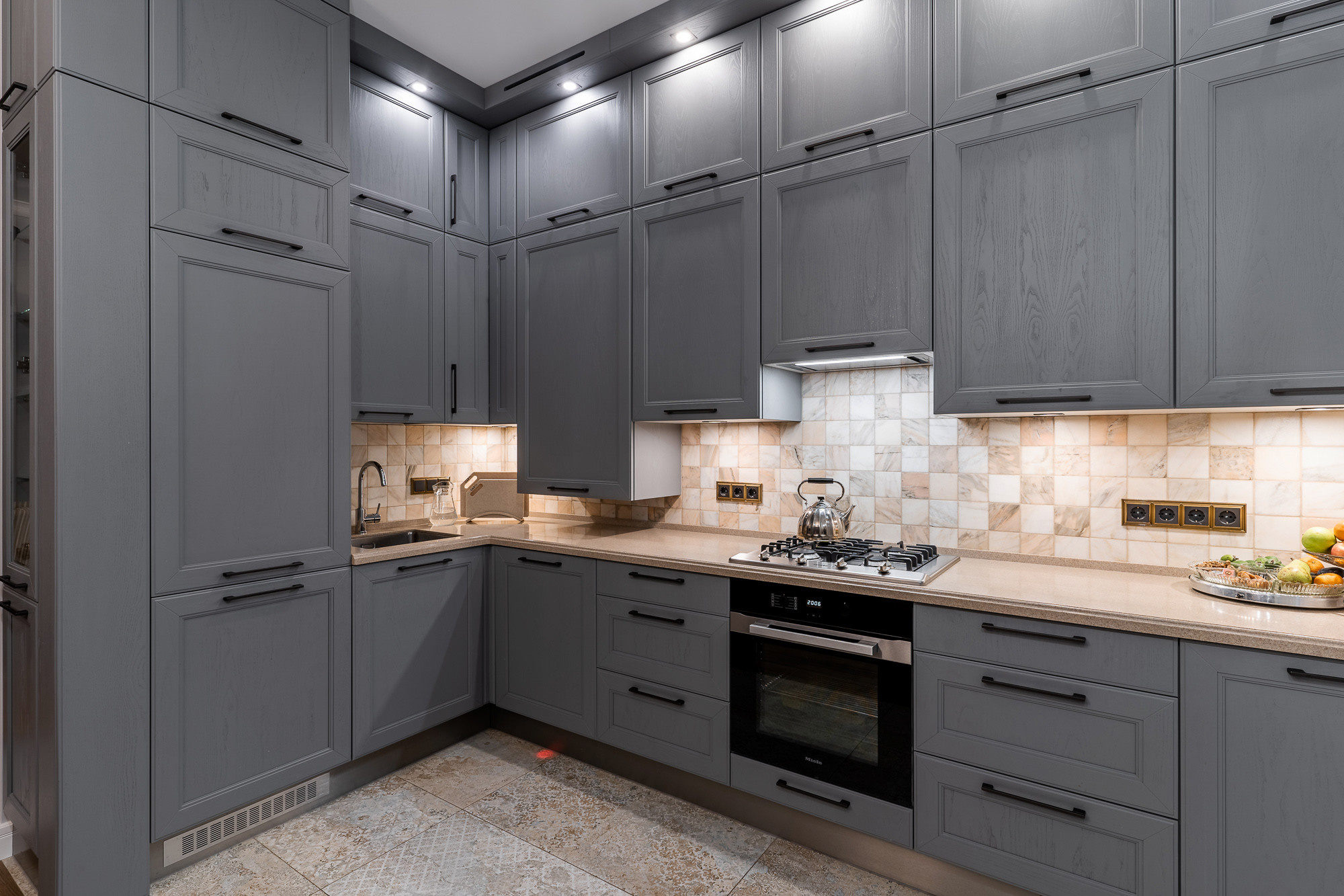 Кухня в ЖК «Прибрежный Квартал», Лисий Нос. Святослав Буньков | фотограф