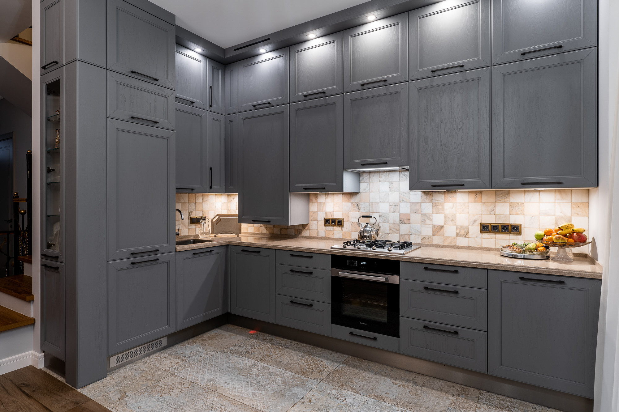 Кухня в ЖК «Прибрежный Квартал», Лисий Нос. Святослав Буньков | фотограф