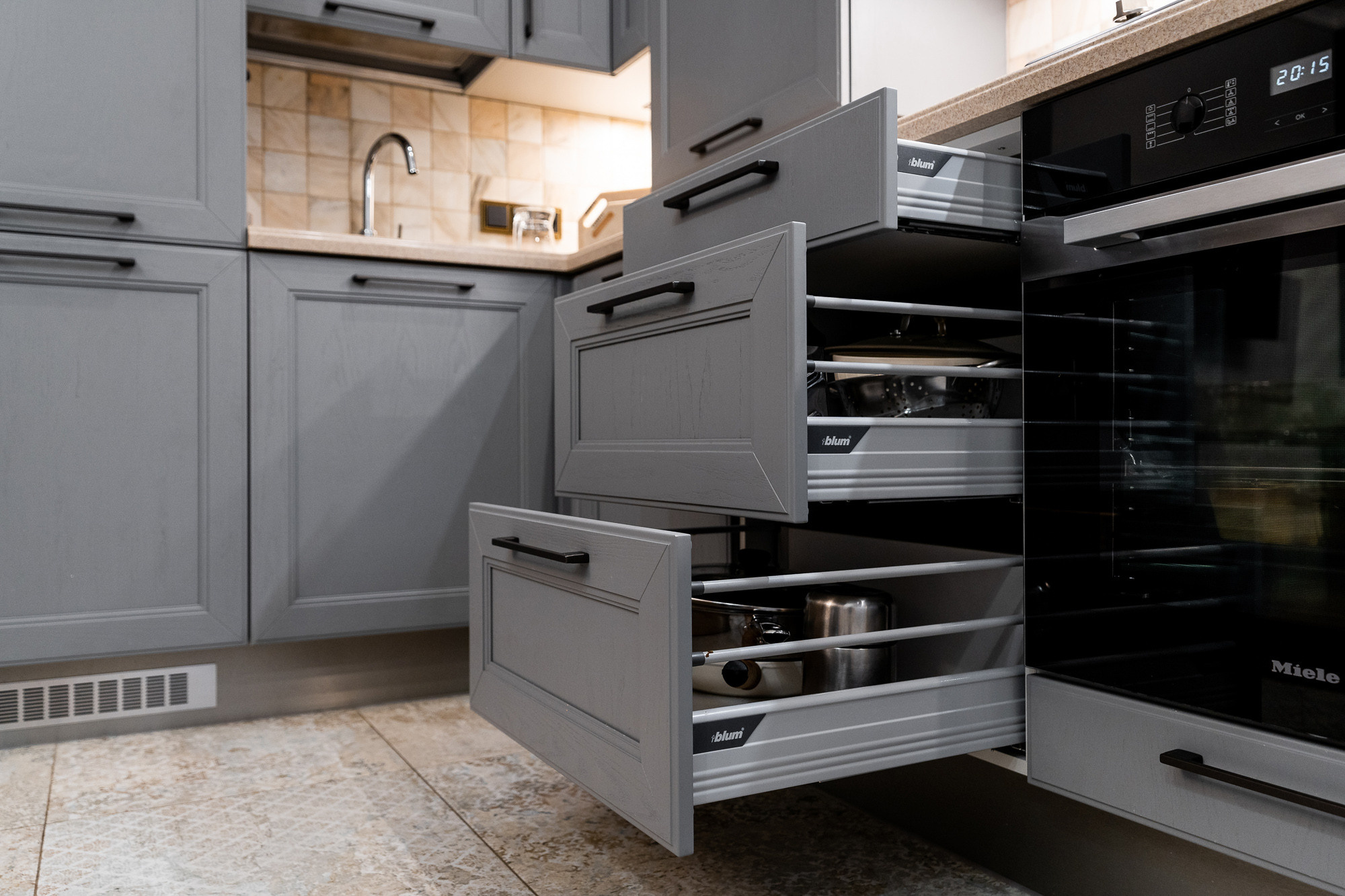 Кухня в ЖК «Прибрежный Квартал», Лисий Нос. Святослав Буньков | фотограф