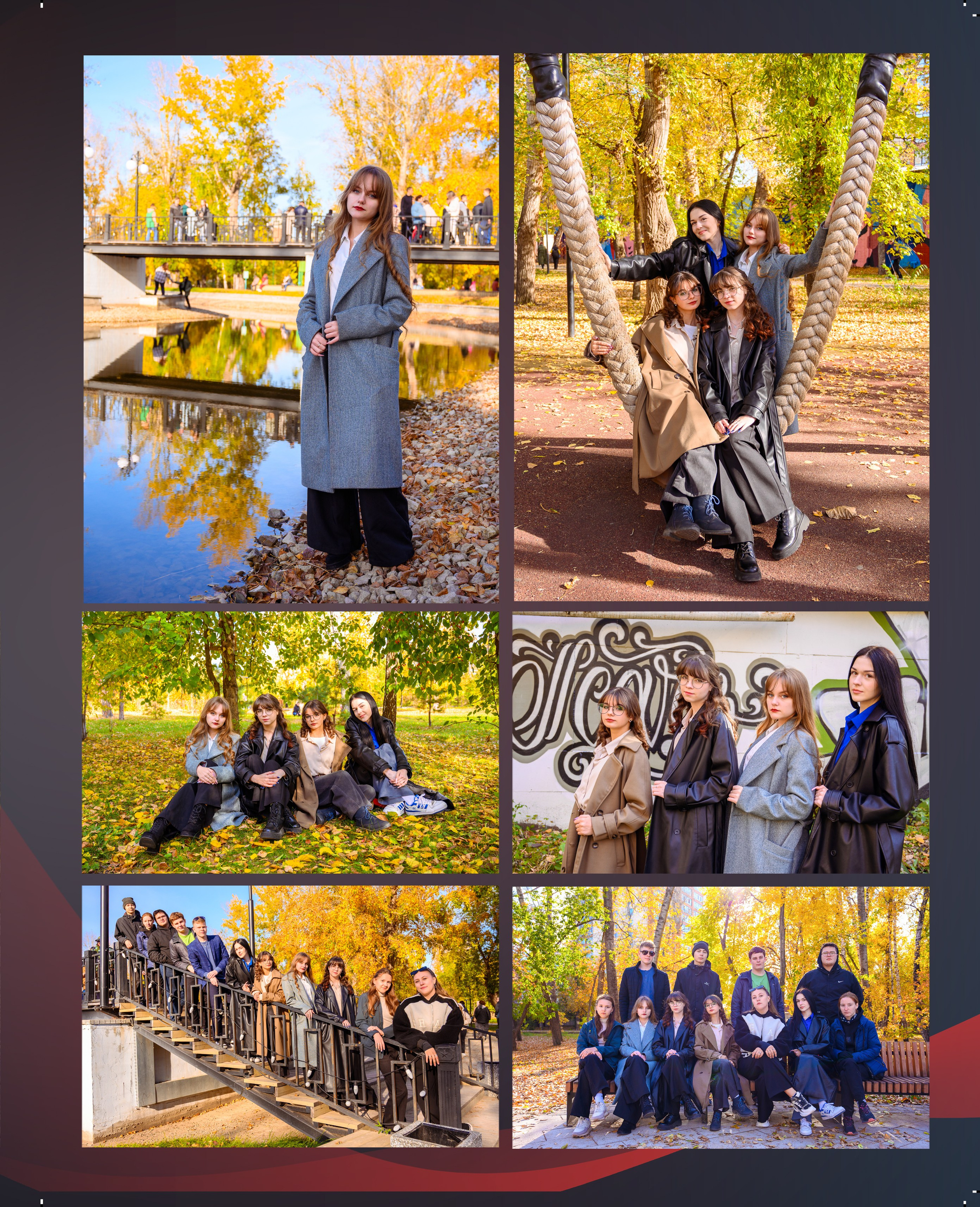 Выпускной альбом для старших классов на 7 разворотов. Фотограф. Выпускные альбомы в Барнауле