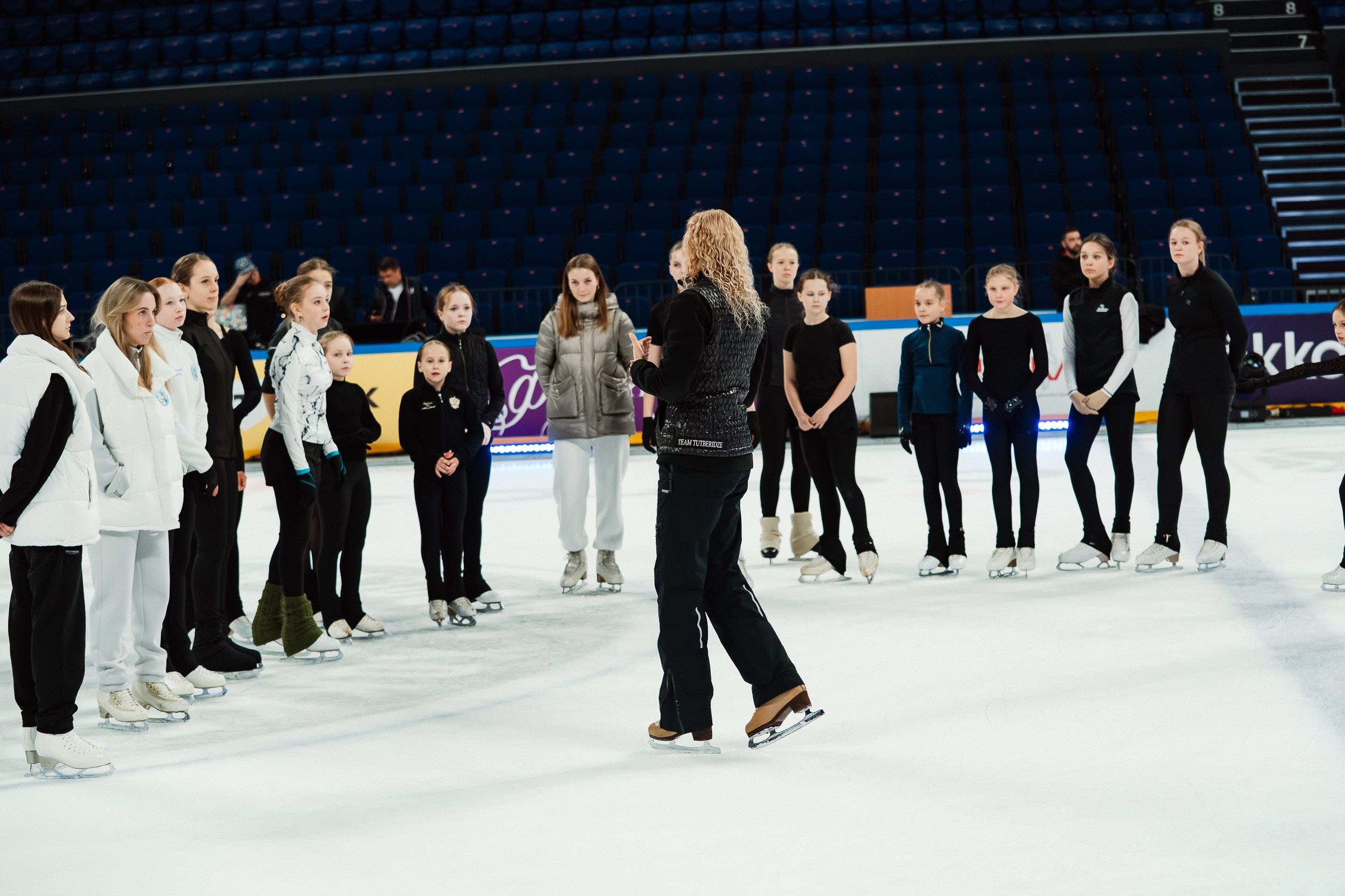 Мастер-класс Этери Тутберидзе в Новосибирске. Воробьева Ксения — Спортивный и танцевальный фотограф Новосибирск