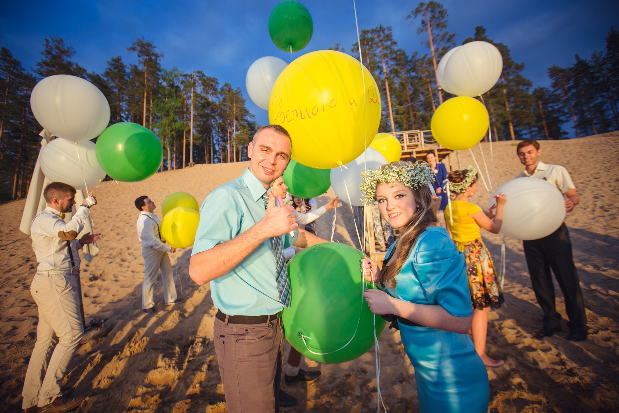 Свадьба в стиле «Рустик». Семейный, портретный и свадебный фотограф в Санкт-Петербурге и Москве