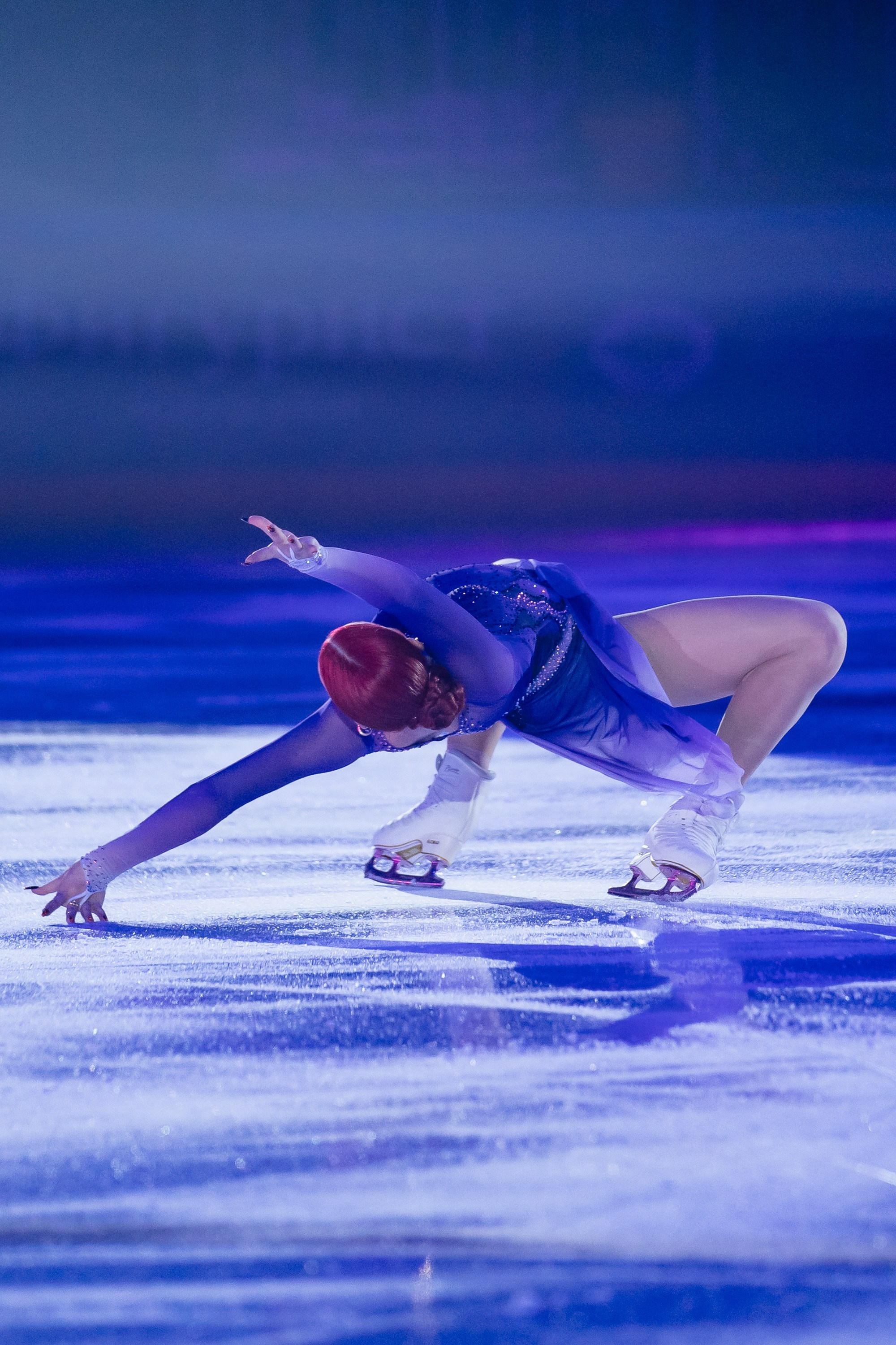 Шоу «Чемпионы на льду» в Новосибирске. Воробьева Ксения — Спортивный и танцевальный фотограф Новосибирск