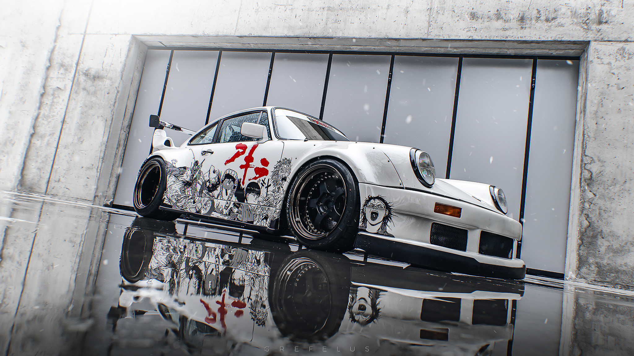 Porsche 911 x RWB «Shinkiro» — 2024. Grefelus