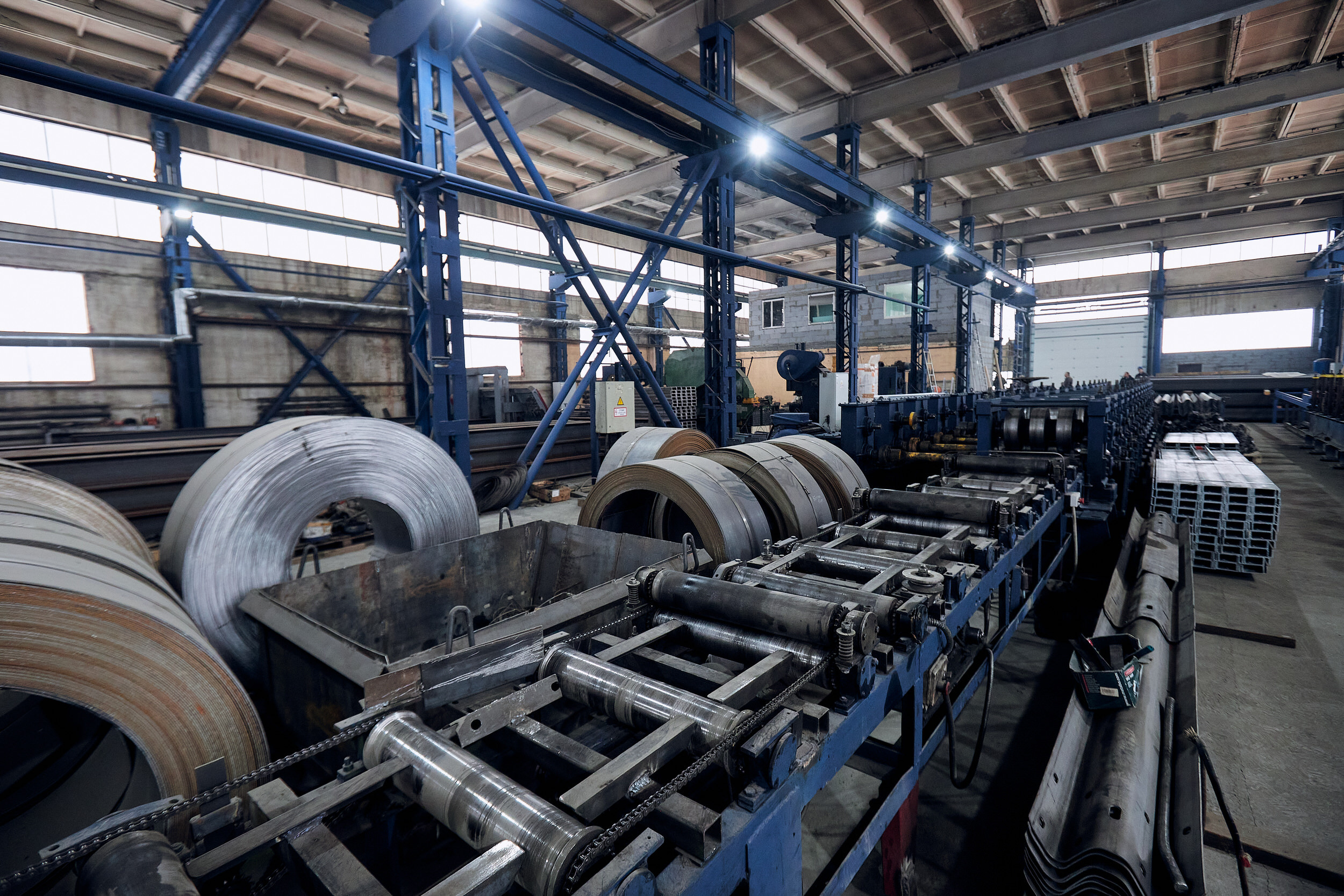 Съемка с производства металлоконструкций для дорожной и энергетической отрасли. Контент для бизнеса в Екатеринбурге Полдень Медиа