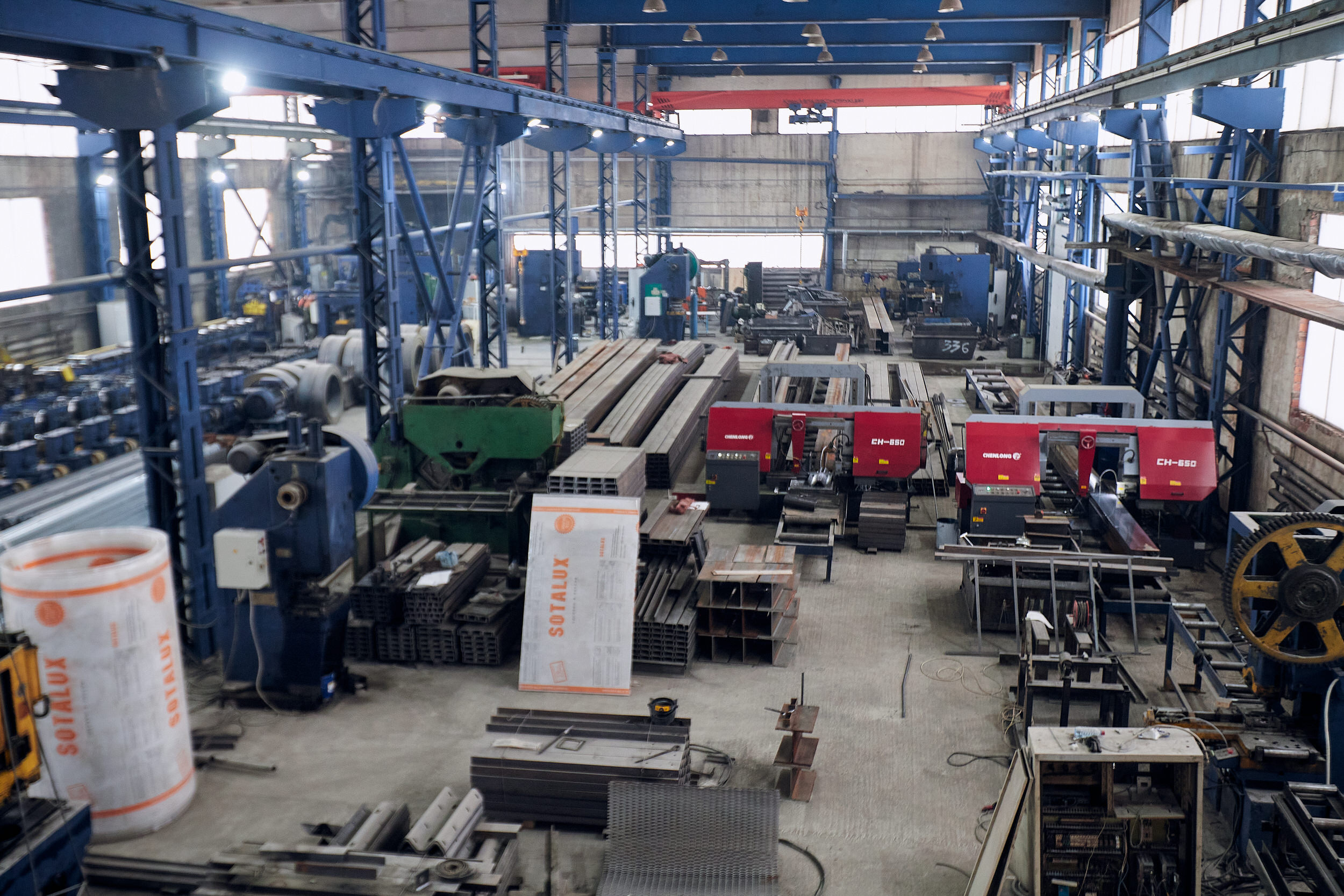 Съемка с производства металлоконструкций для дорожной и энергетической отрасли. Контент для бизнеса в Екатеринбурге Полдень Медиа