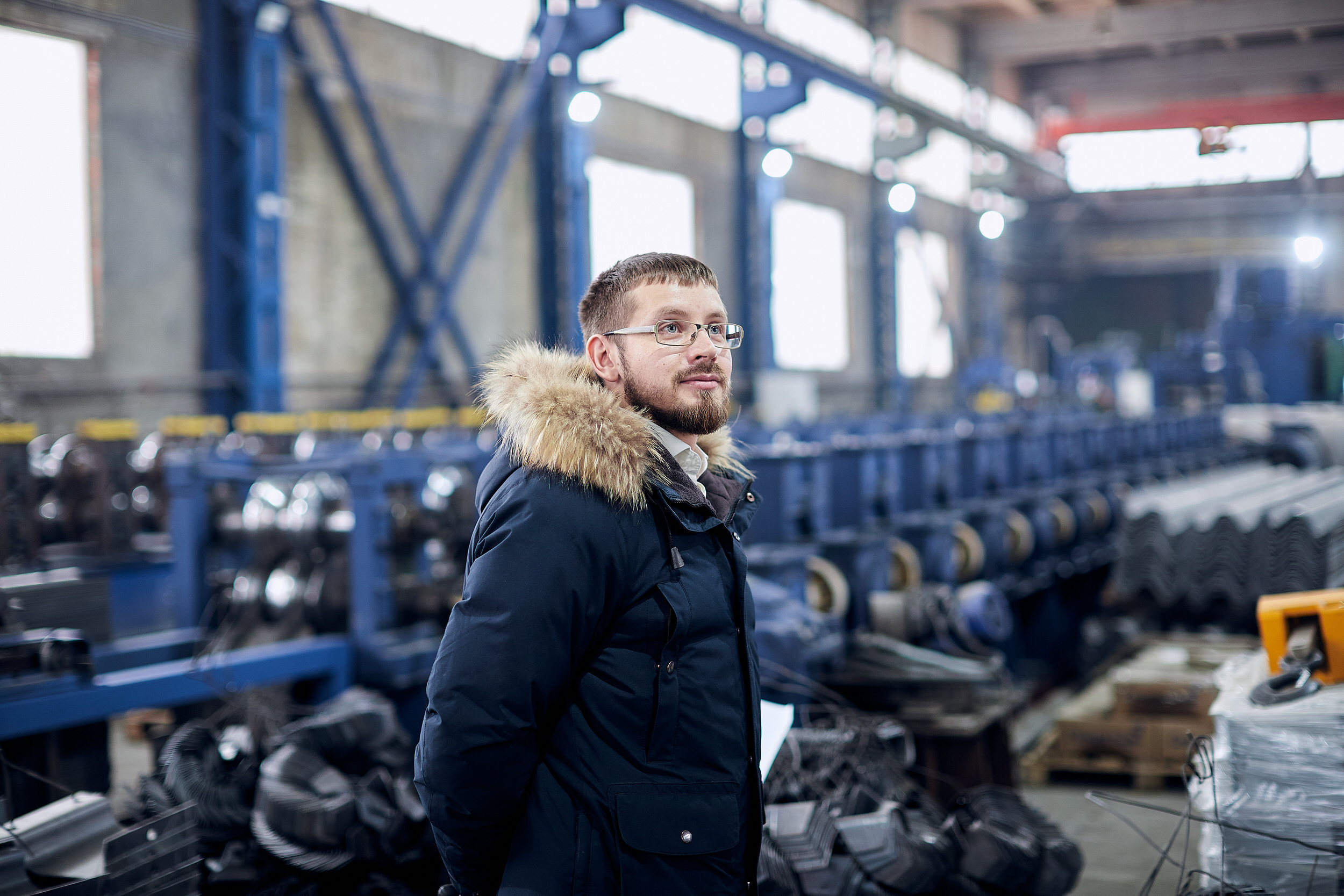 Съемка с производства металлоконструкций для дорожной и энергетической отрасли. Контент для бизнеса в Екатеринбурге Полдень Медиа