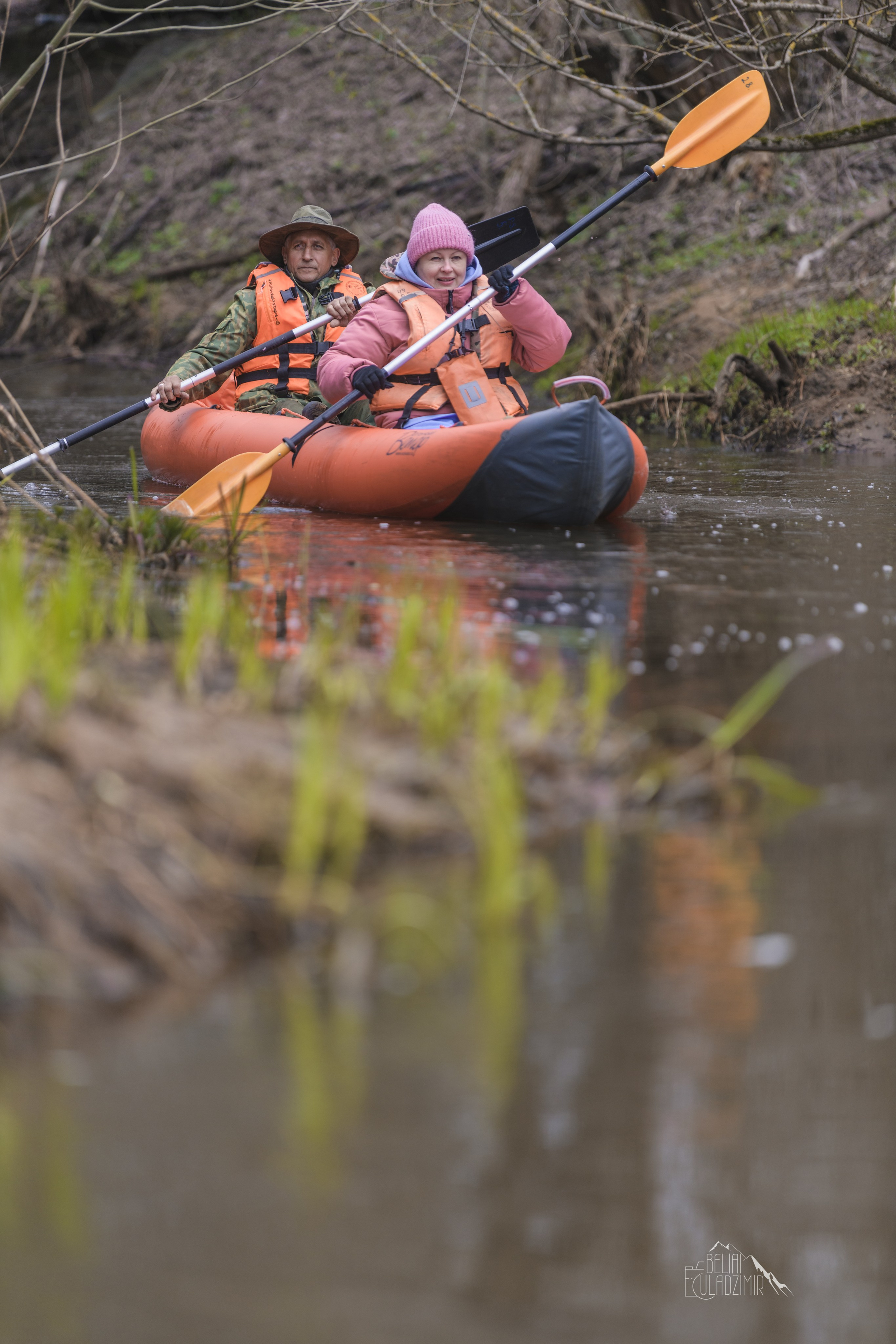 Сплав по реке Тремля 11 апреля 2026 года. Репортажный фотограф Владимир Беляй