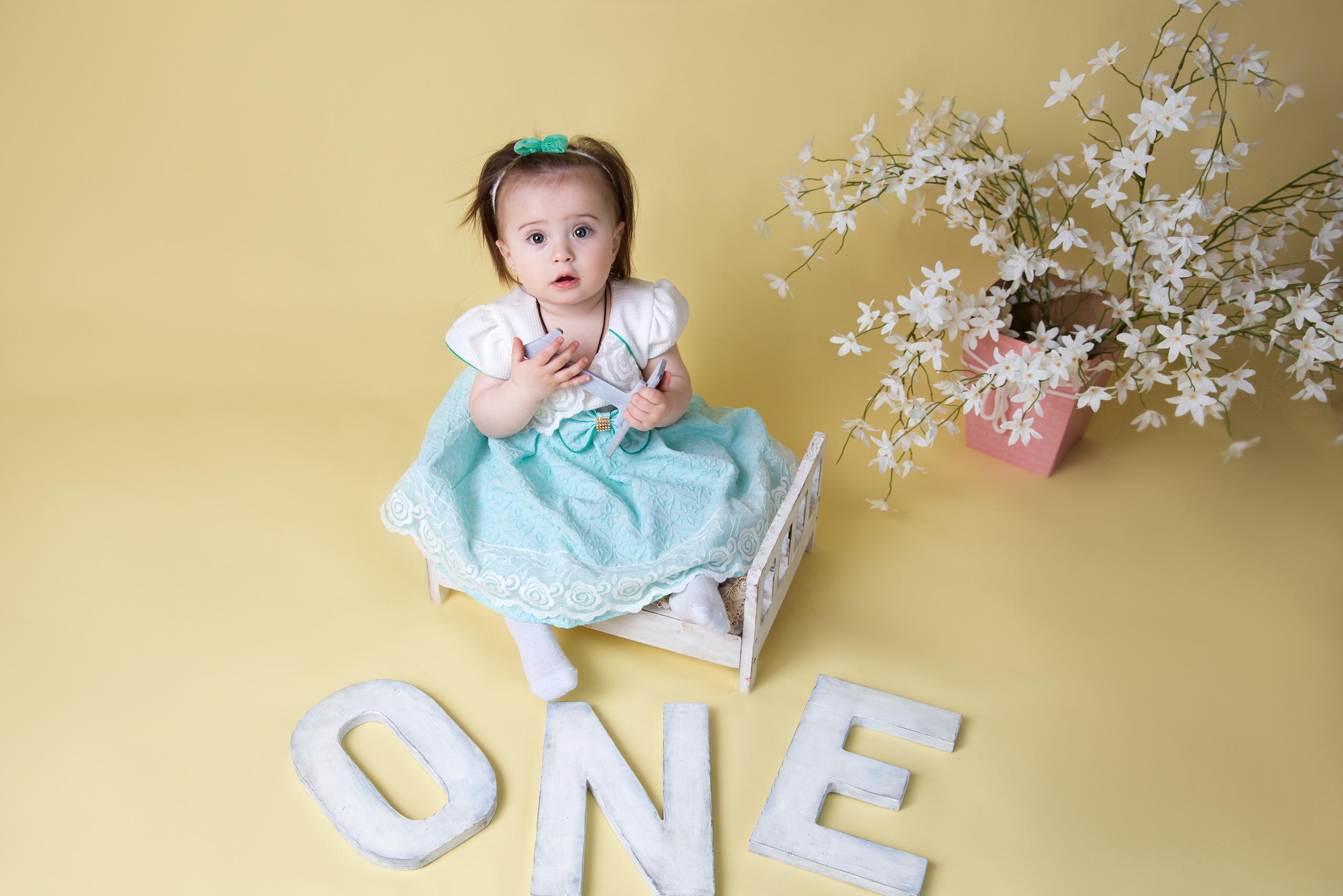 Фотосессия ГОДОВАСИЕ. Фотограф новорожденных, детей до года и беременных в Симферополе