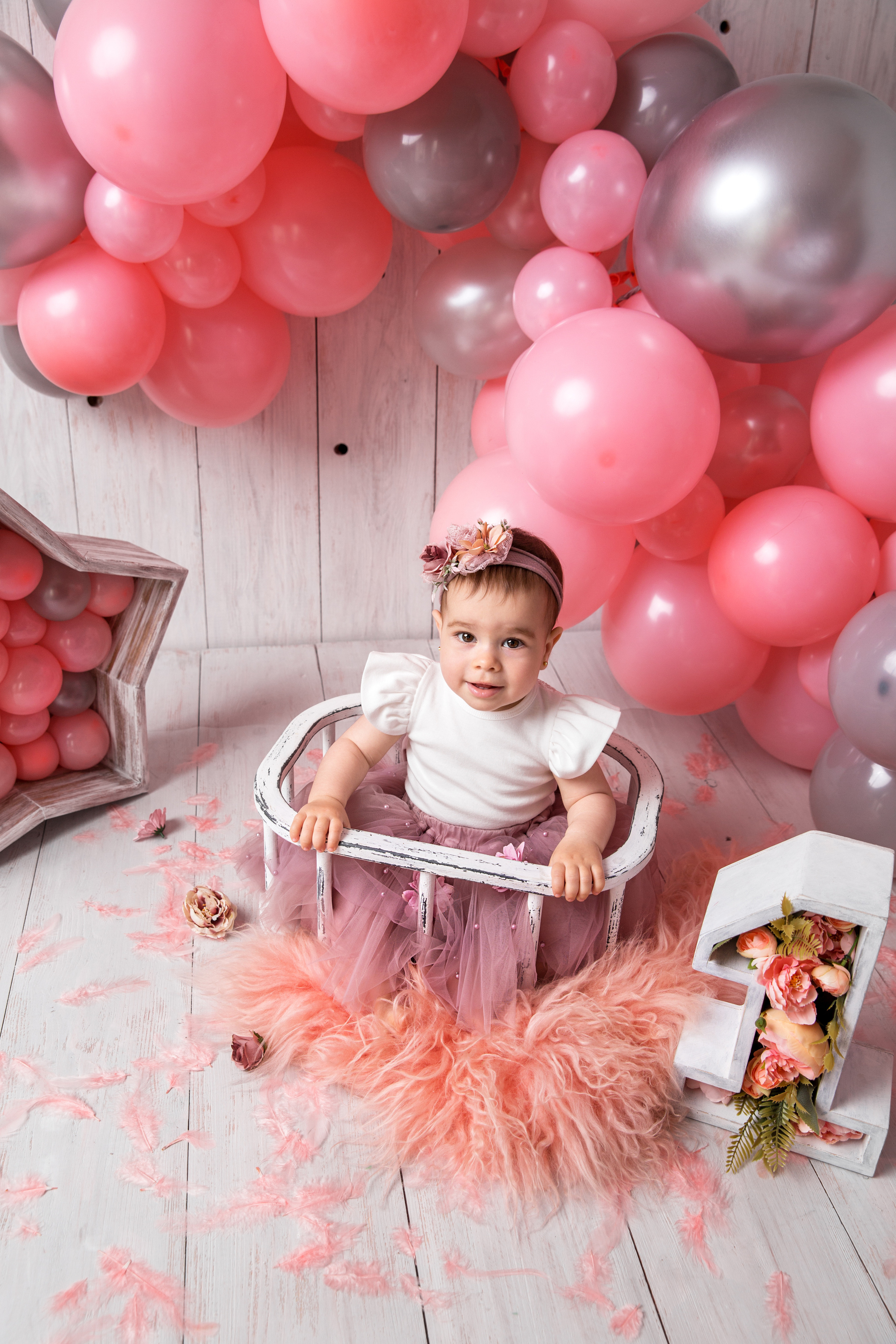 Фотосессия ГОДОВАСИЕ. Фотограф новорожденных, детей до года и беременных в Симферополе