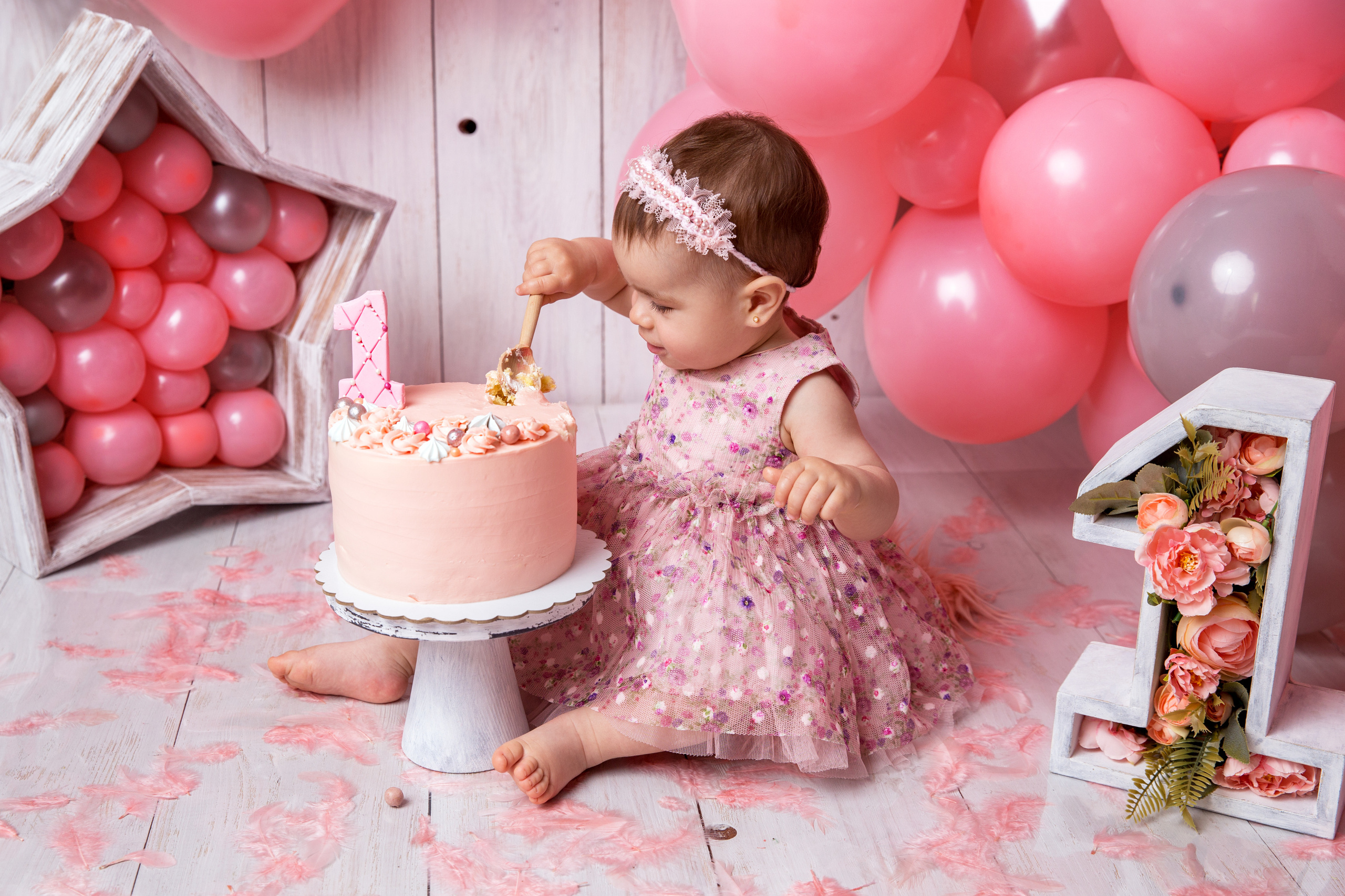 Фотосессия ГОДОВАСИЕ. Фотограф новорожденных, детей до года и беременных в Симферополе