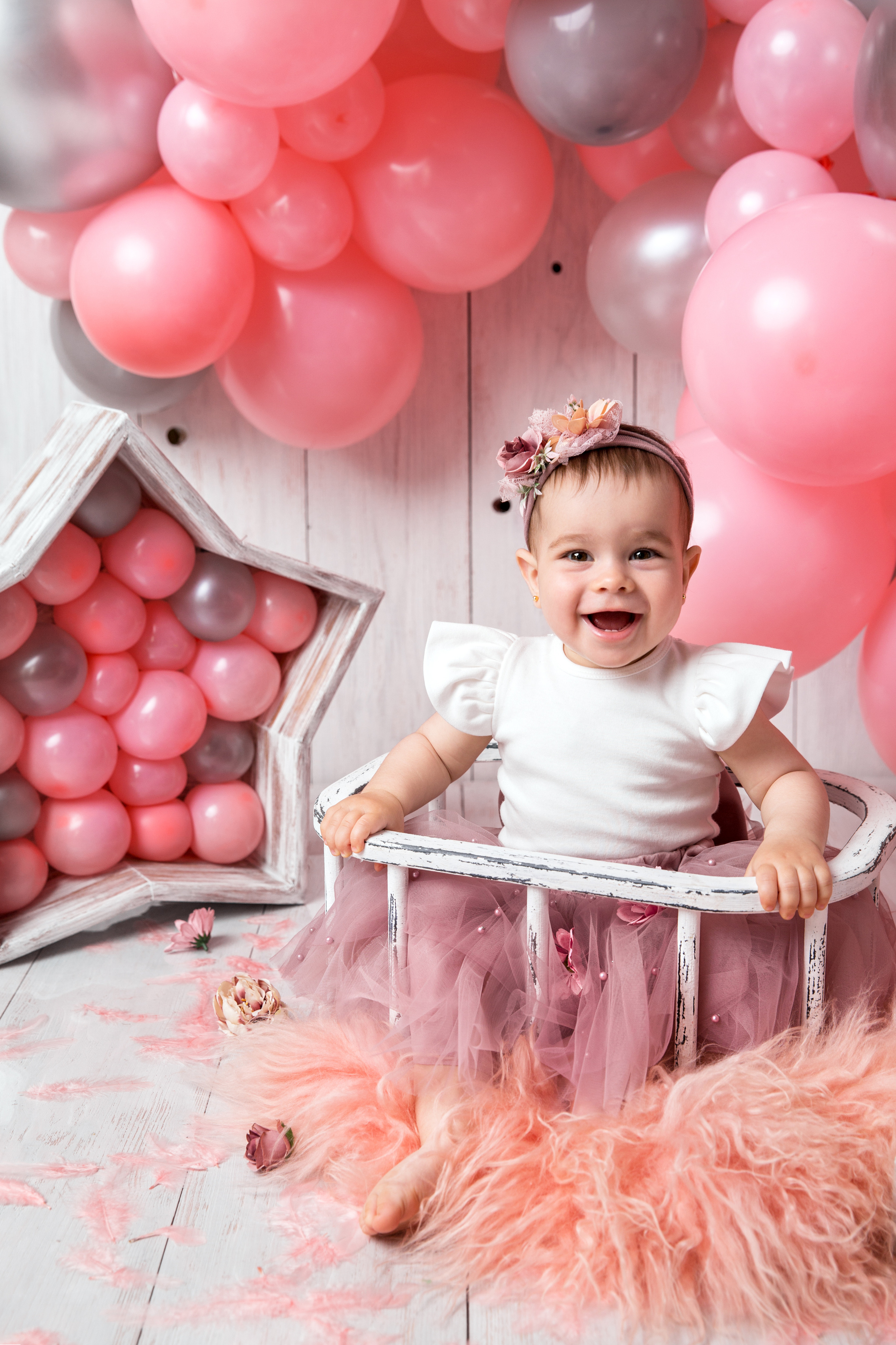 Фотосессия ГОДОВАСИЕ. Фотограф новорожденных, детей до года и беременных в Симферополе