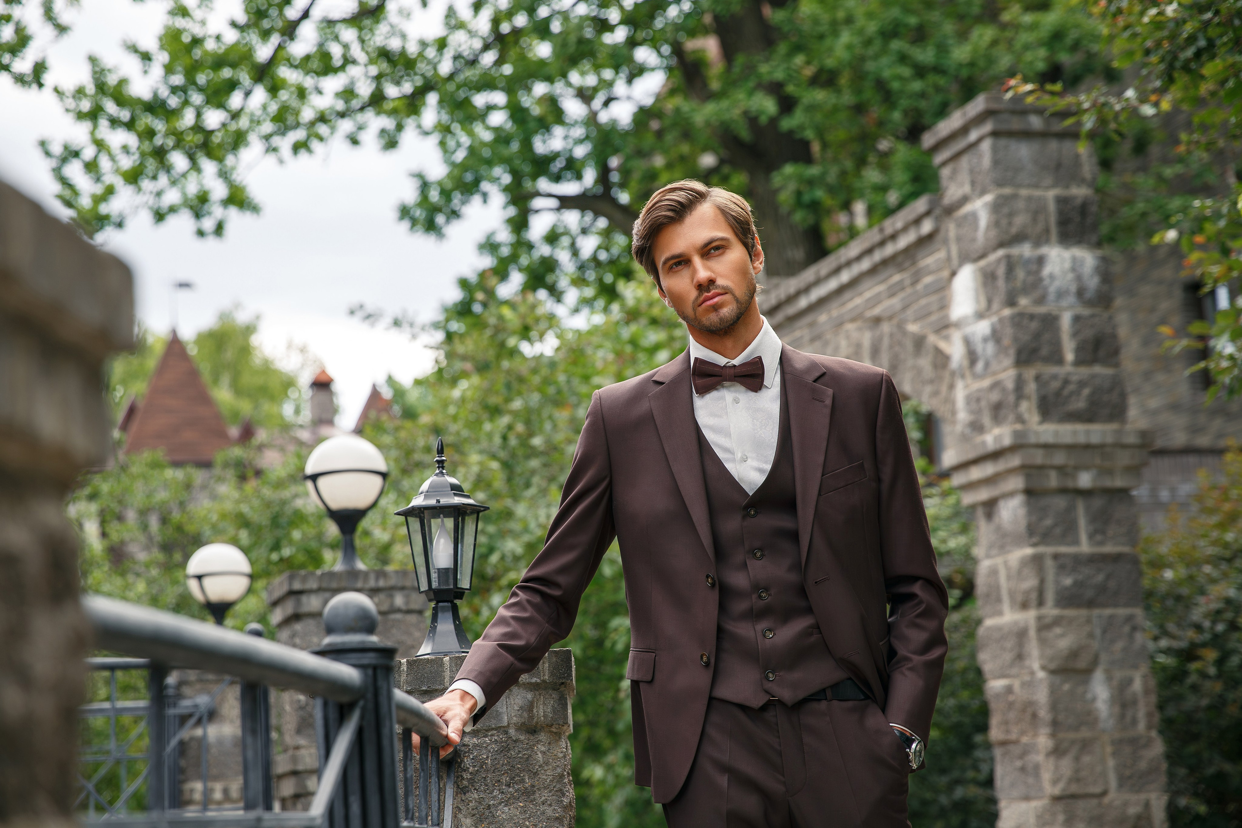 Свадебная фотосессия в парк отеле Немчиновка. Свадебный фотограф Москва и МО Сергей Киржаев