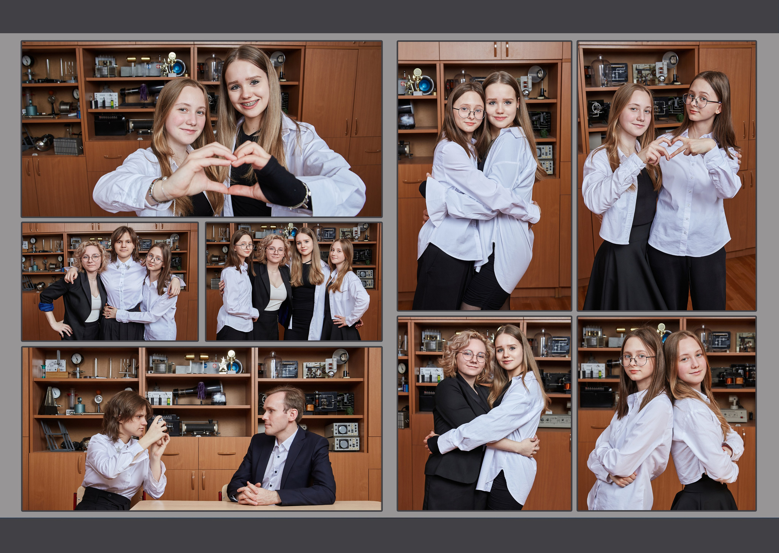 Выпускной альбом «Девятый» для 9 класса — заказать в «Миллион Портрето