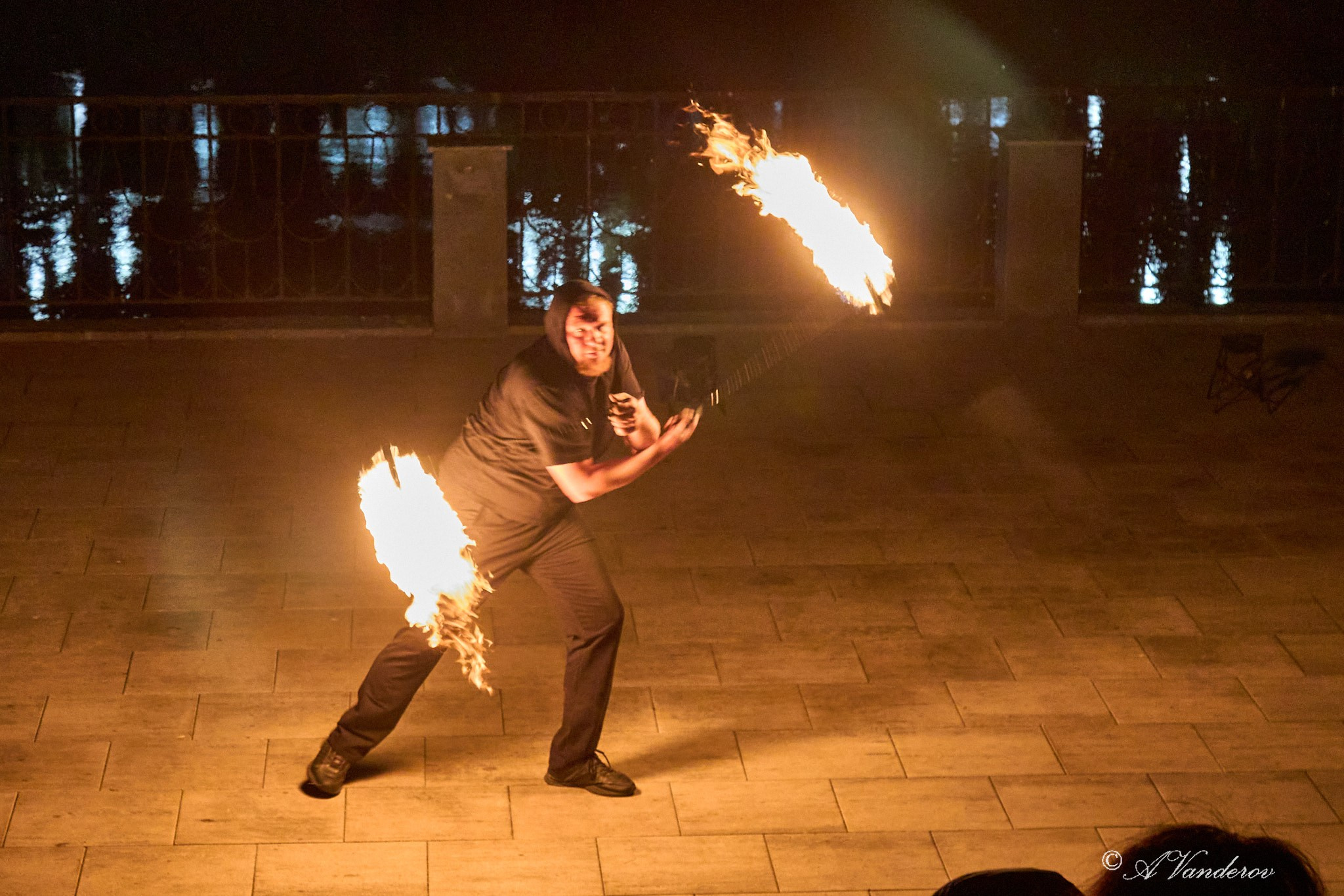 Огненное шоу. Фотограф Омск | Александр Вандеров