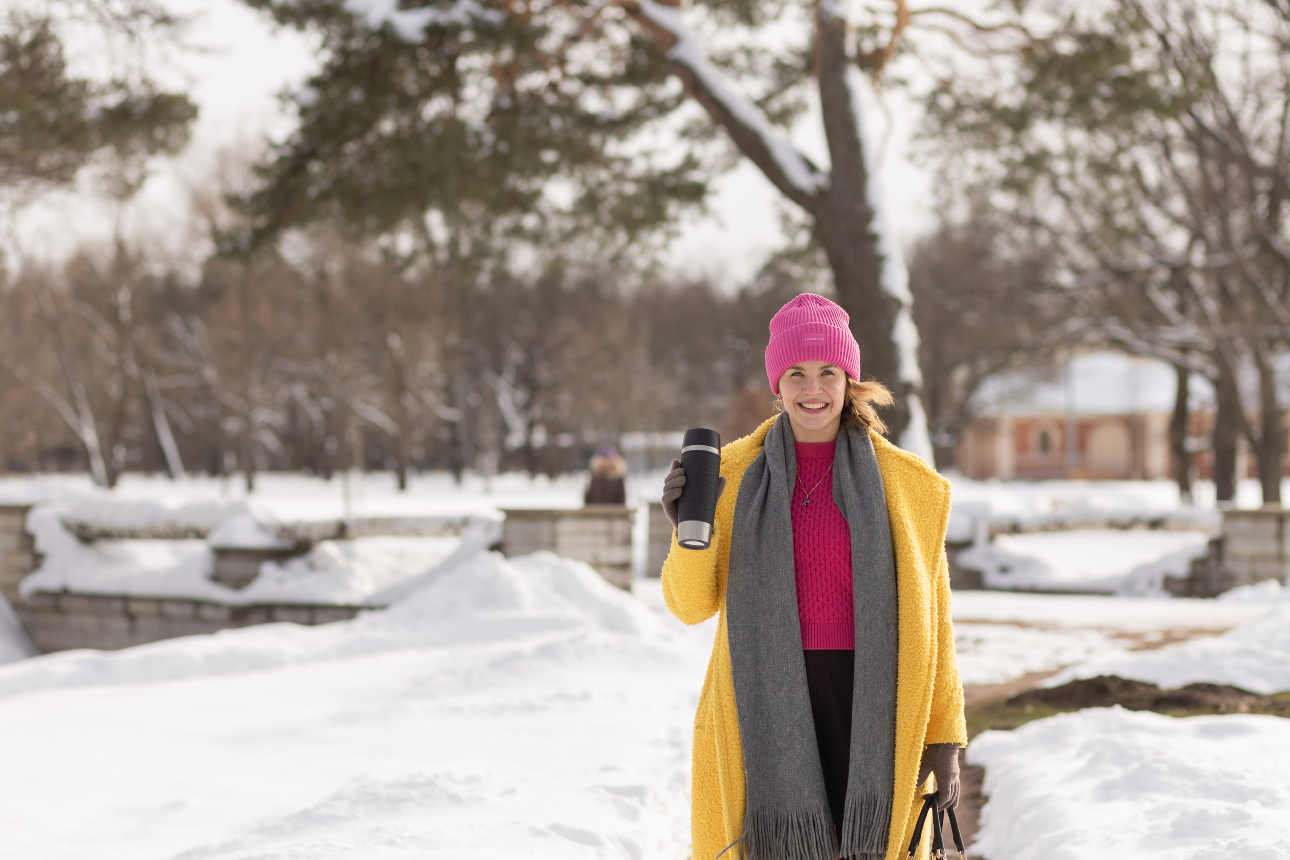 Зимняя индивидуальная фотосессия на улице