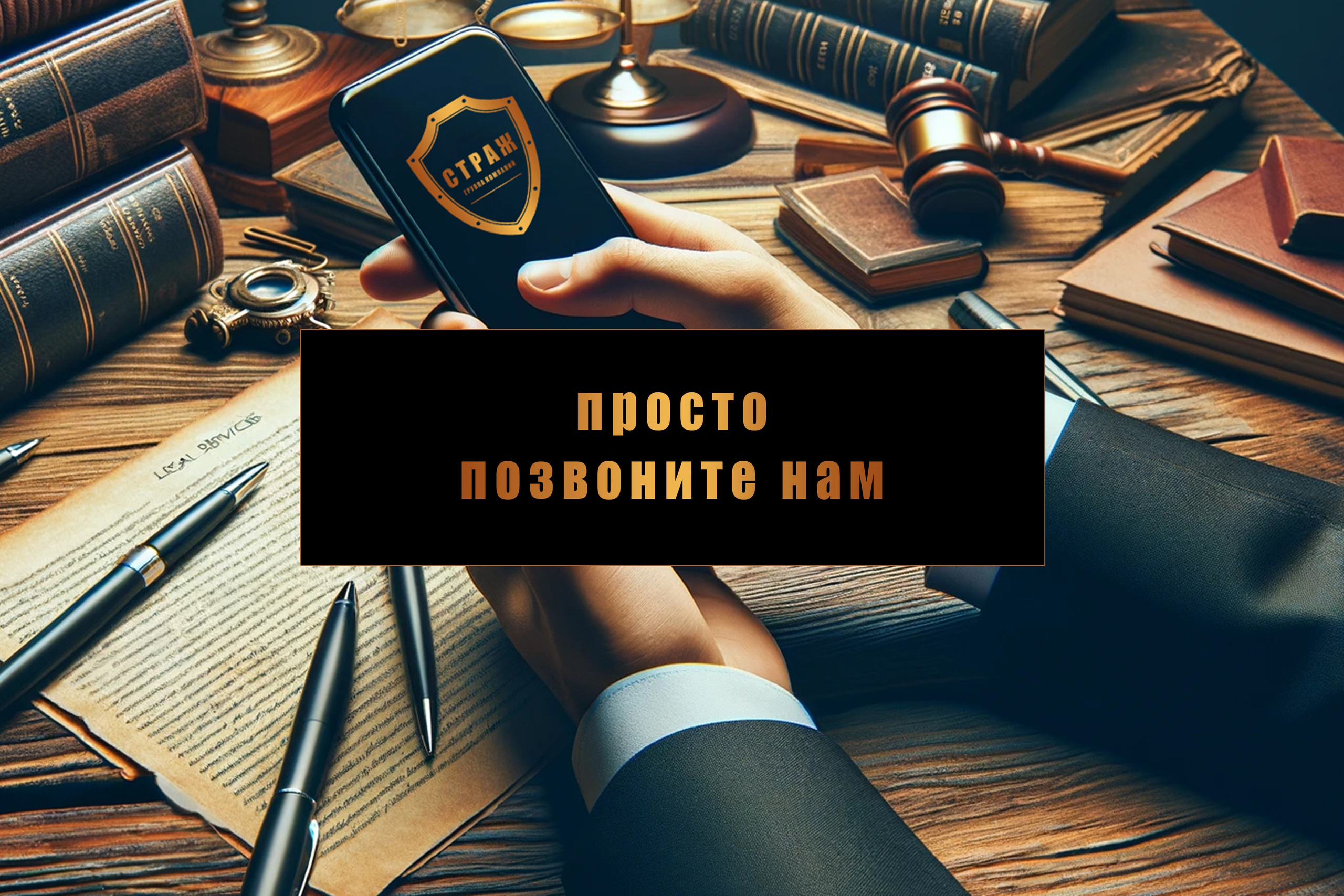 Юридические услуги. Группа компаний «СТРАЖ»