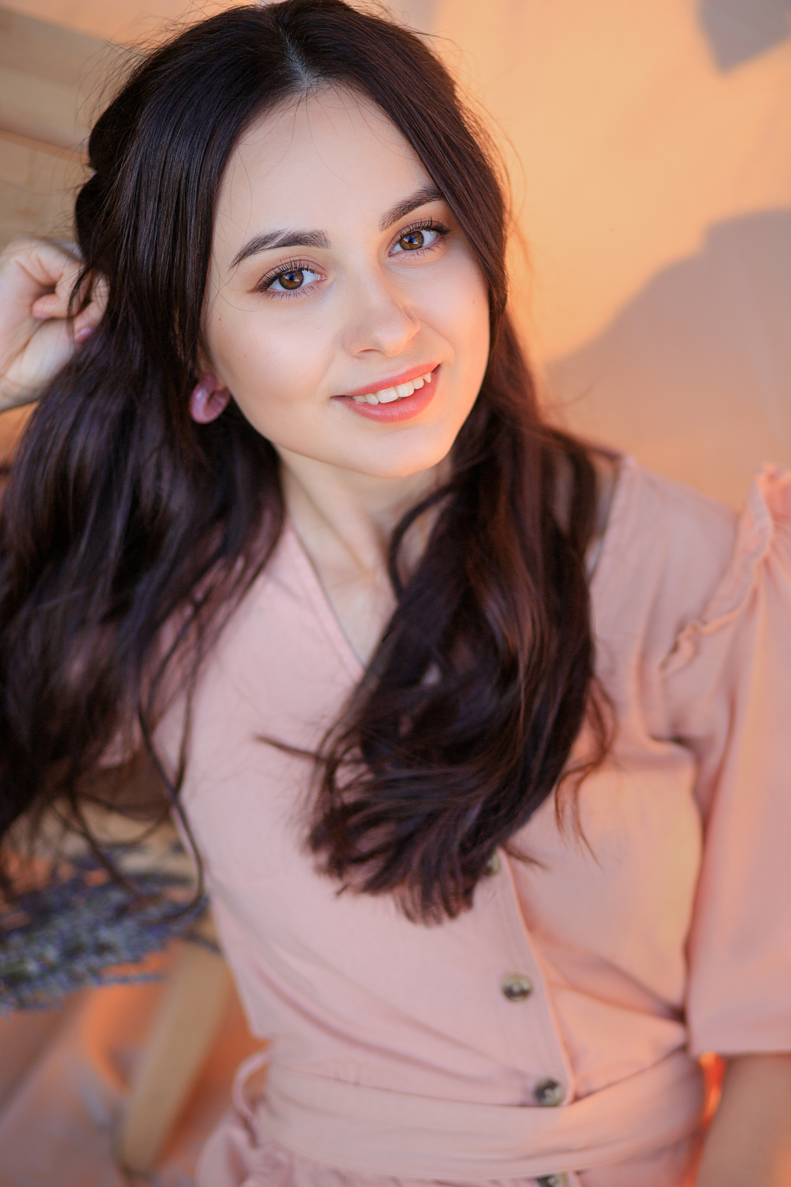 Нежная фотосессия на природе с реквизитов. Семейный и детский фотограф в Краснодаре Лафета Алена