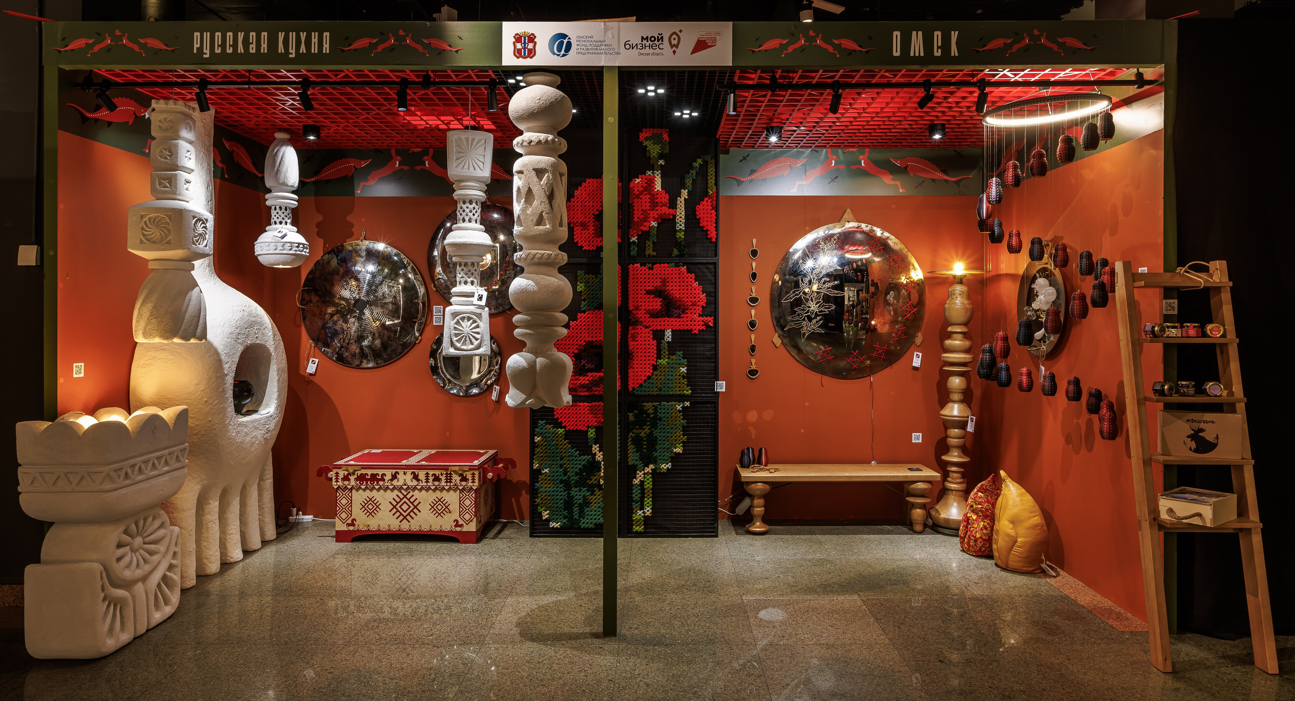 Фотосъёмка дизайнерских капсульных коллекций на интерьерной выставке «Русский дом». Фотограф на выставку в Москве