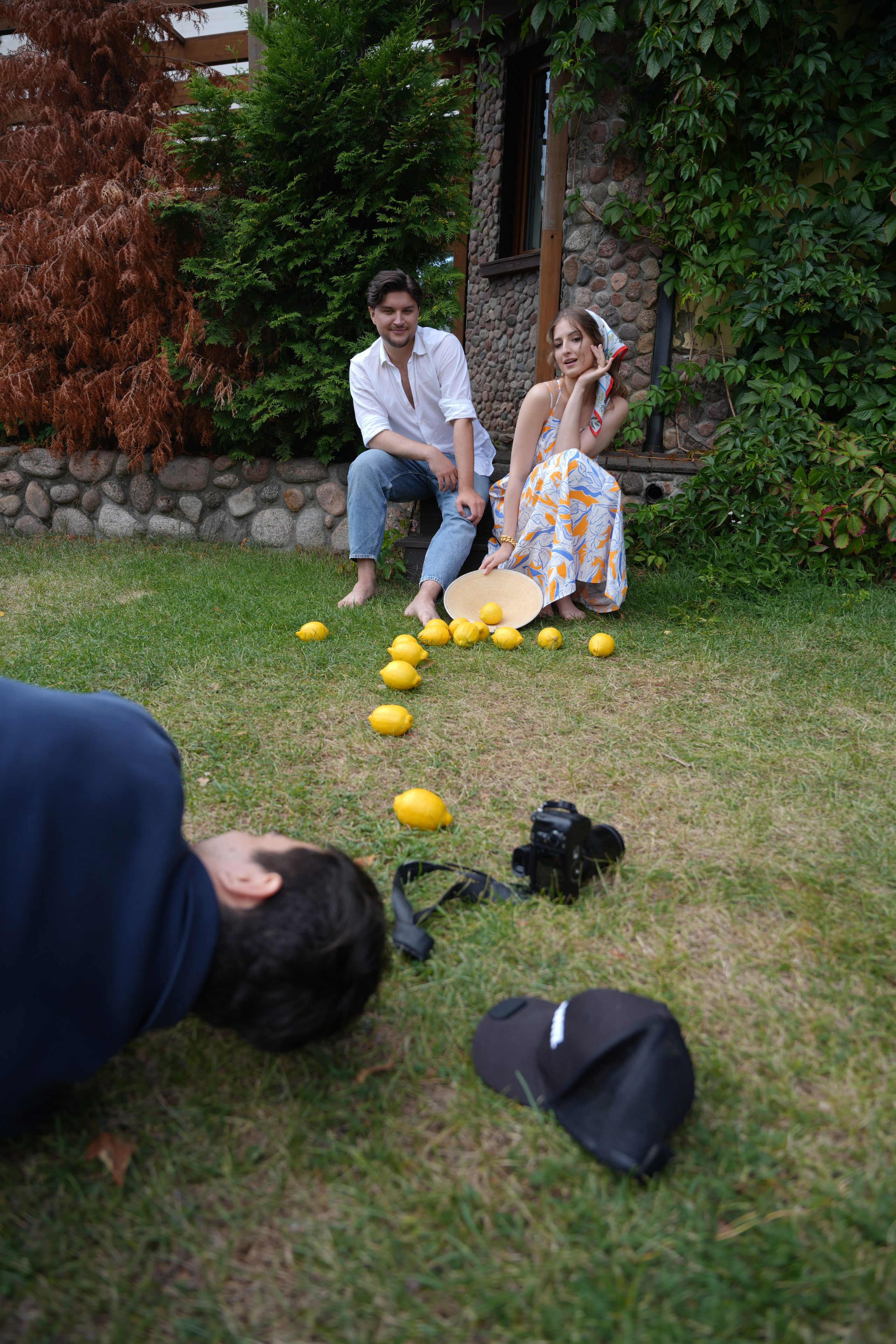 #backstage со съёмок команды в загородном доме. Портретный фотограф в Санкт-Петербурге Дмитриева Наталия