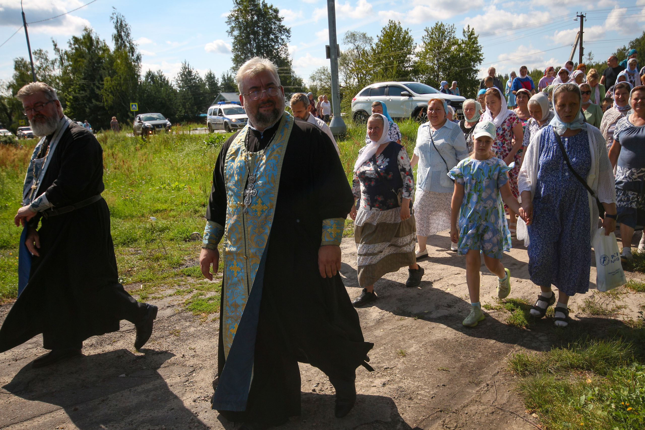 Крестный ход со Смоленской иконой Божией Матери
