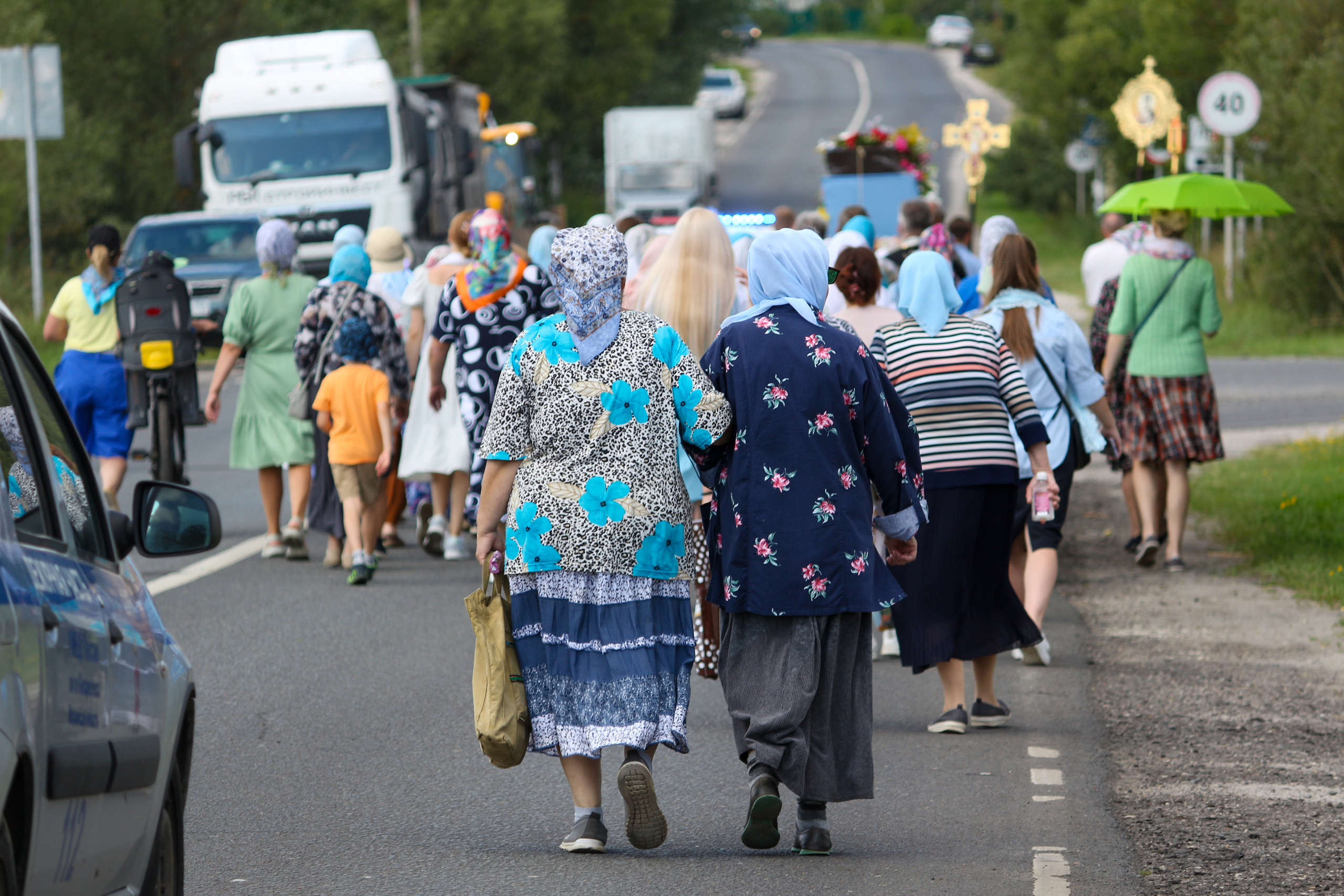 Крестный ход со Смоленской иконой Божией Матери