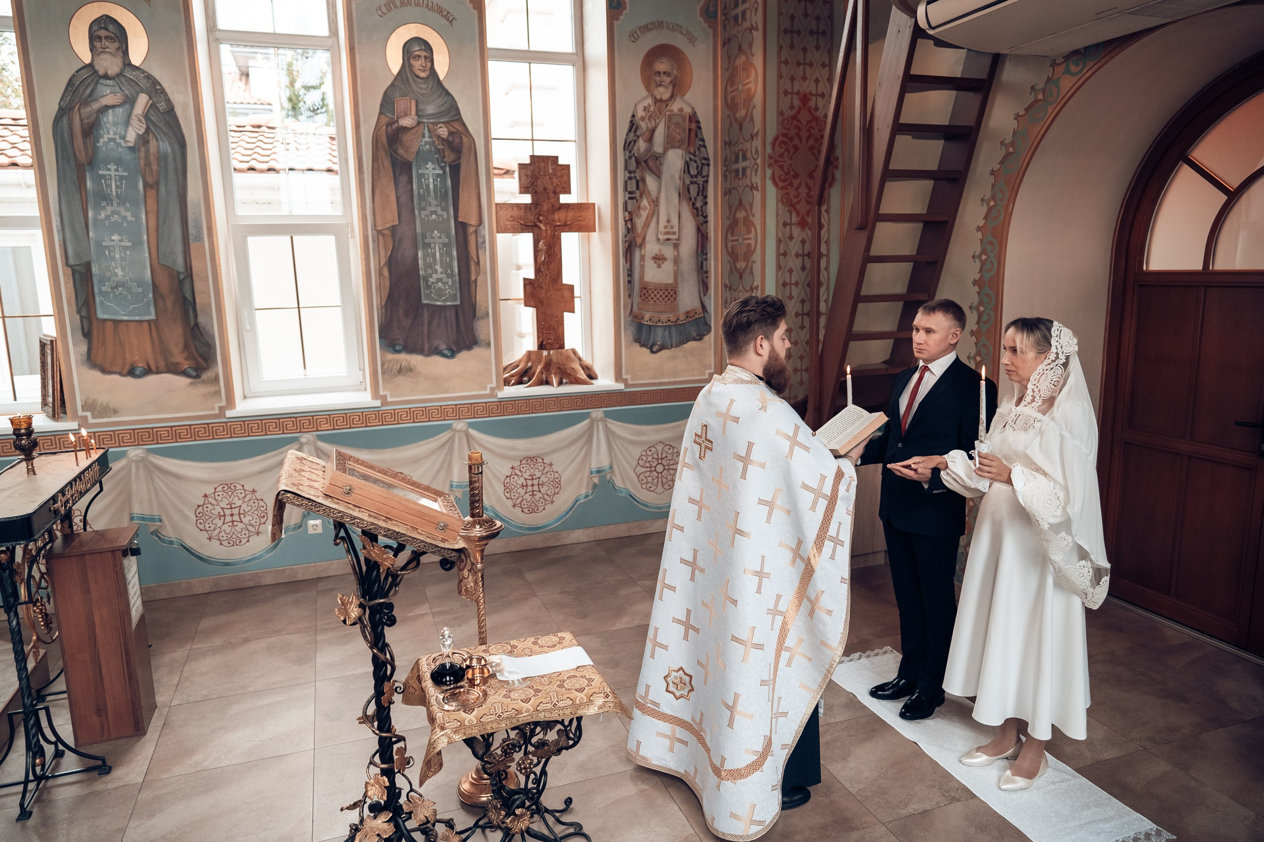 Венчание в храме ап.Андрея Первозванного Севастополь. Церковный фотограф Севастополь