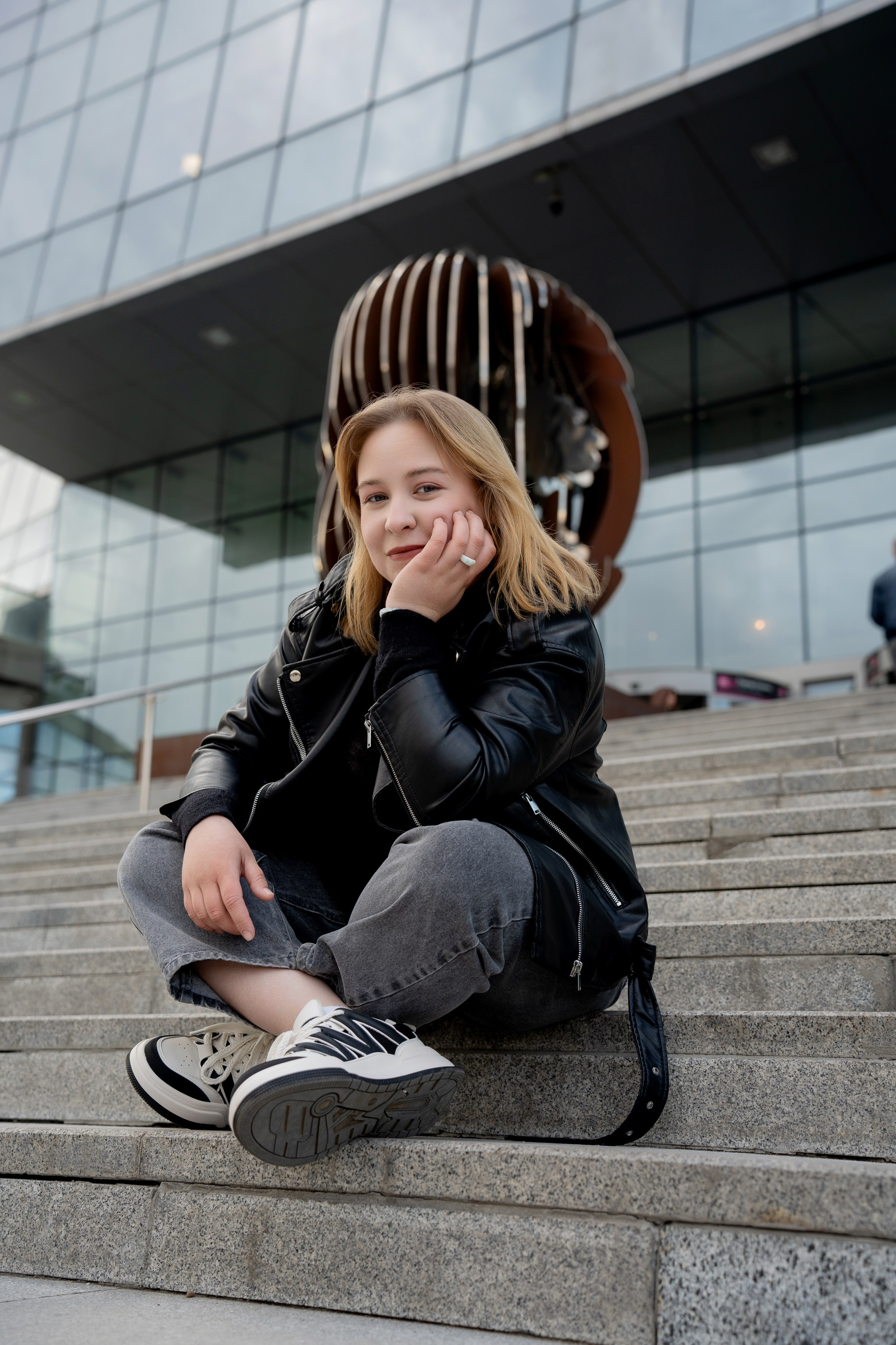 Фотосессия в Москва сити. Портретный фотограф Олеся Владимирова в Москве