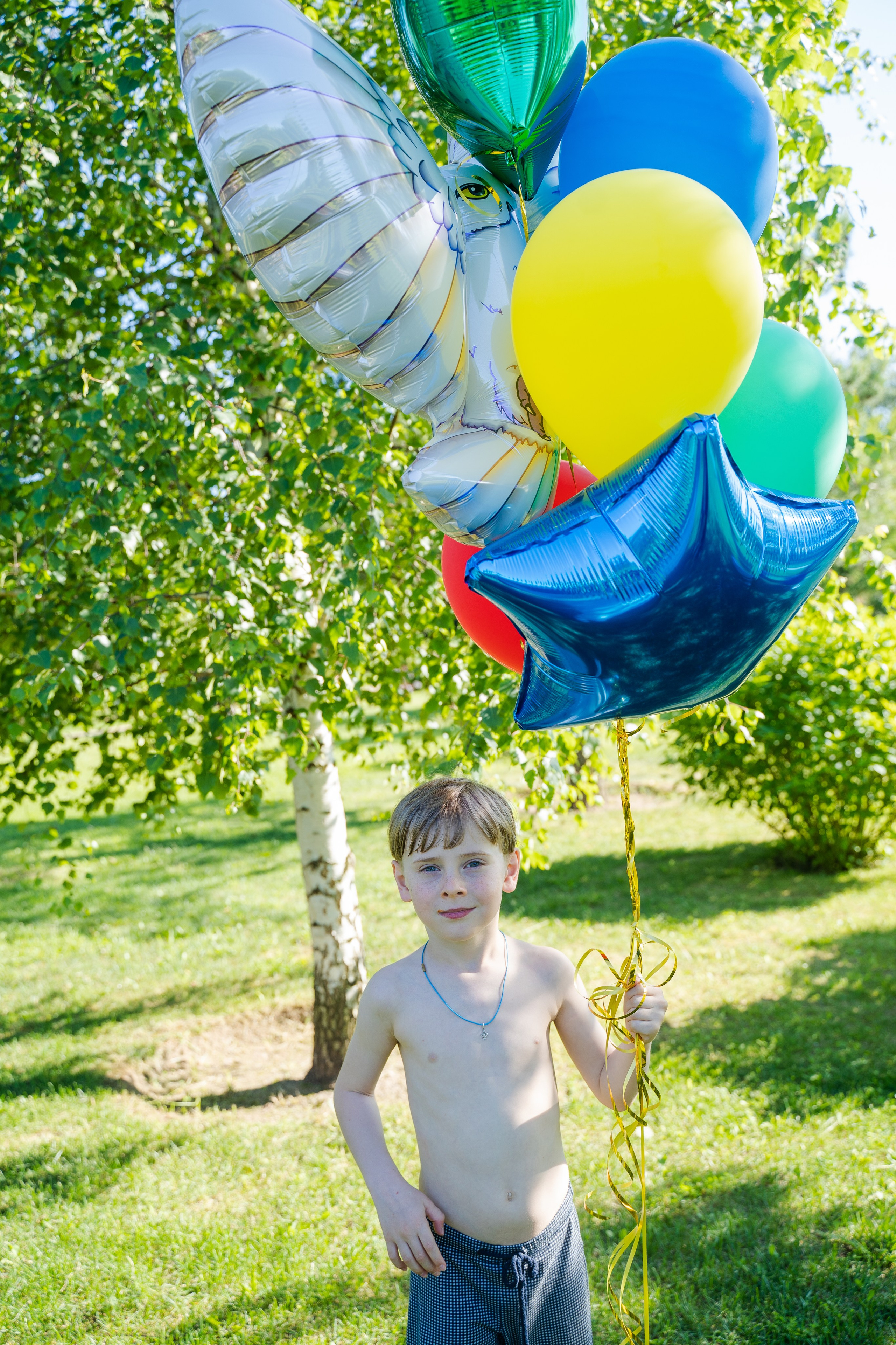 Летний день рождения на природе