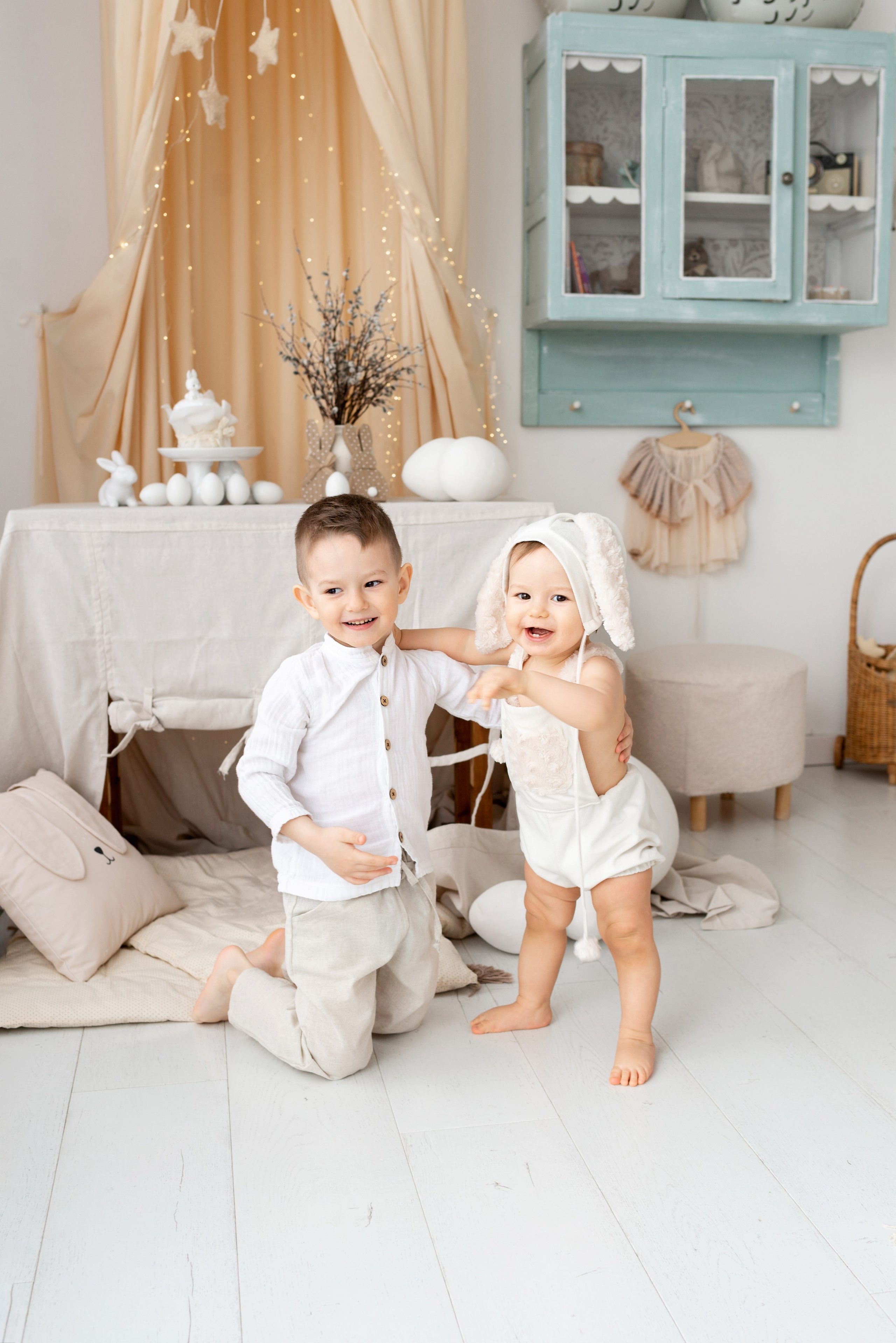 Фотосессия на годик для Романа. Детский фотограф новорождённых в Барнауле Ксения Хомкина